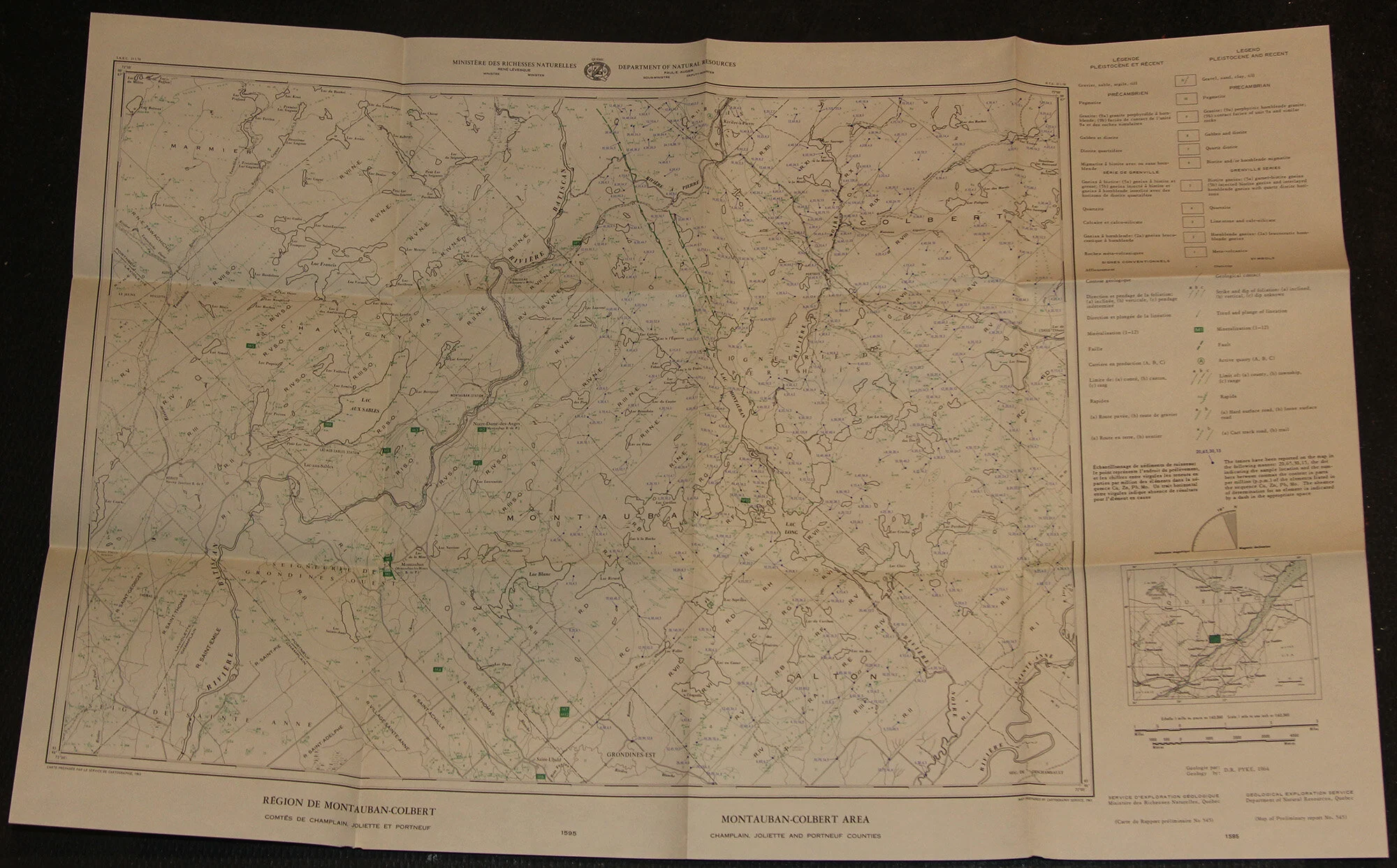 QUE - Region de Montauban-Colbert 250k 1