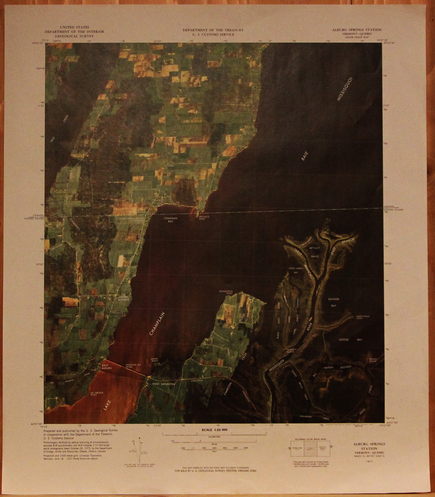 Alburg Springs Station VT QUE 1