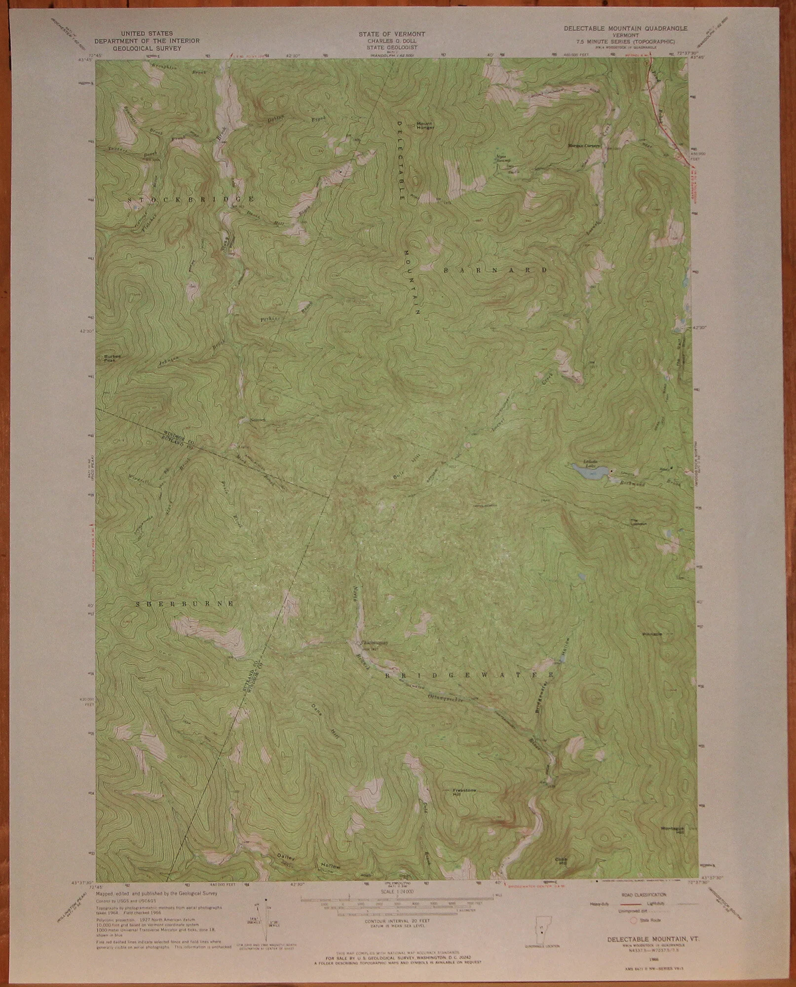 Delectable Mountain VT 1