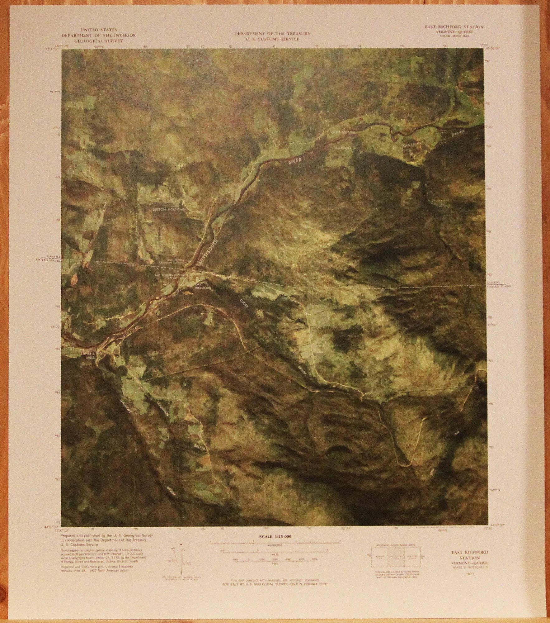 East Richford Station VT QUE 1