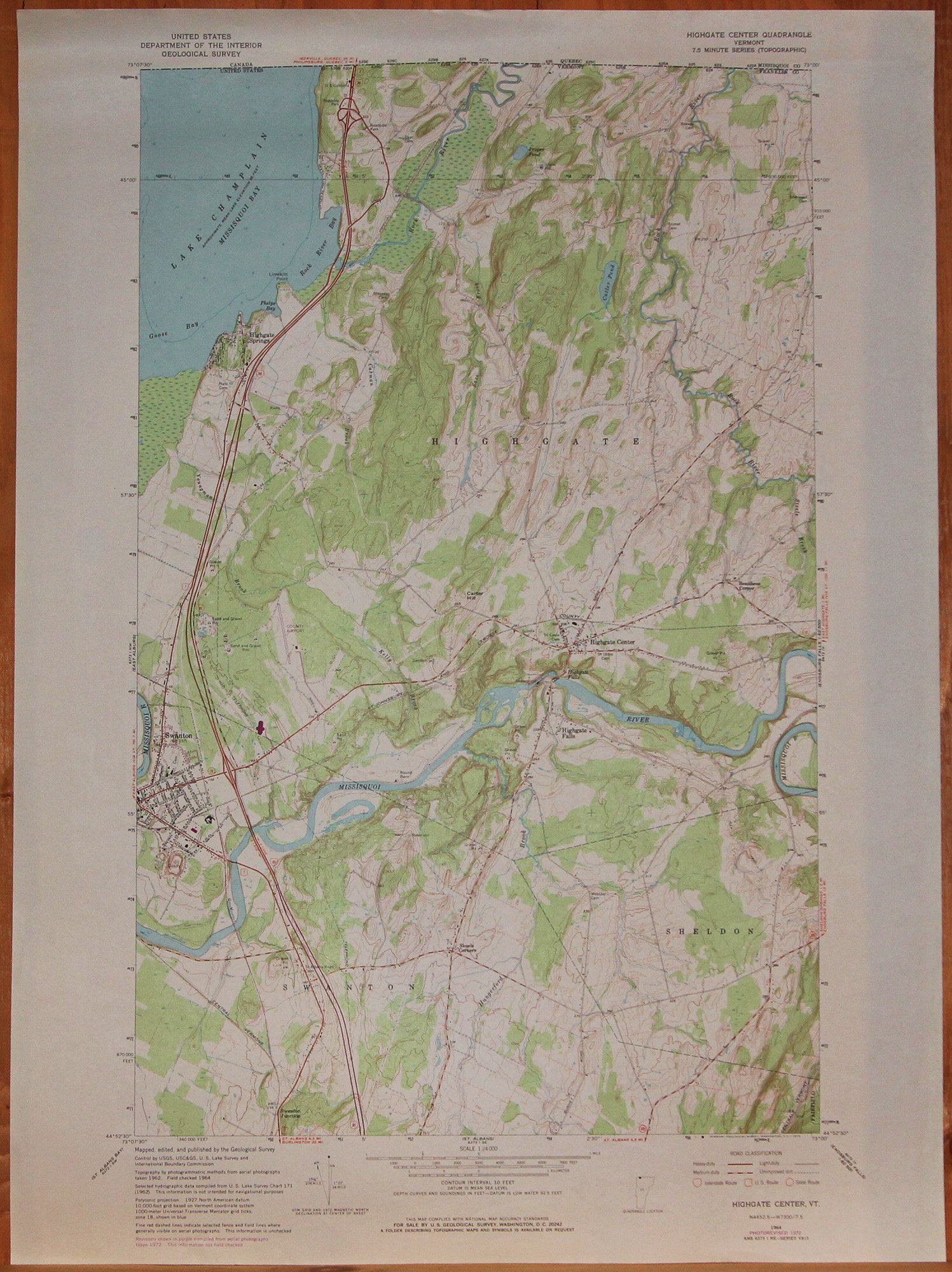 Highgate Center VT QUE 1