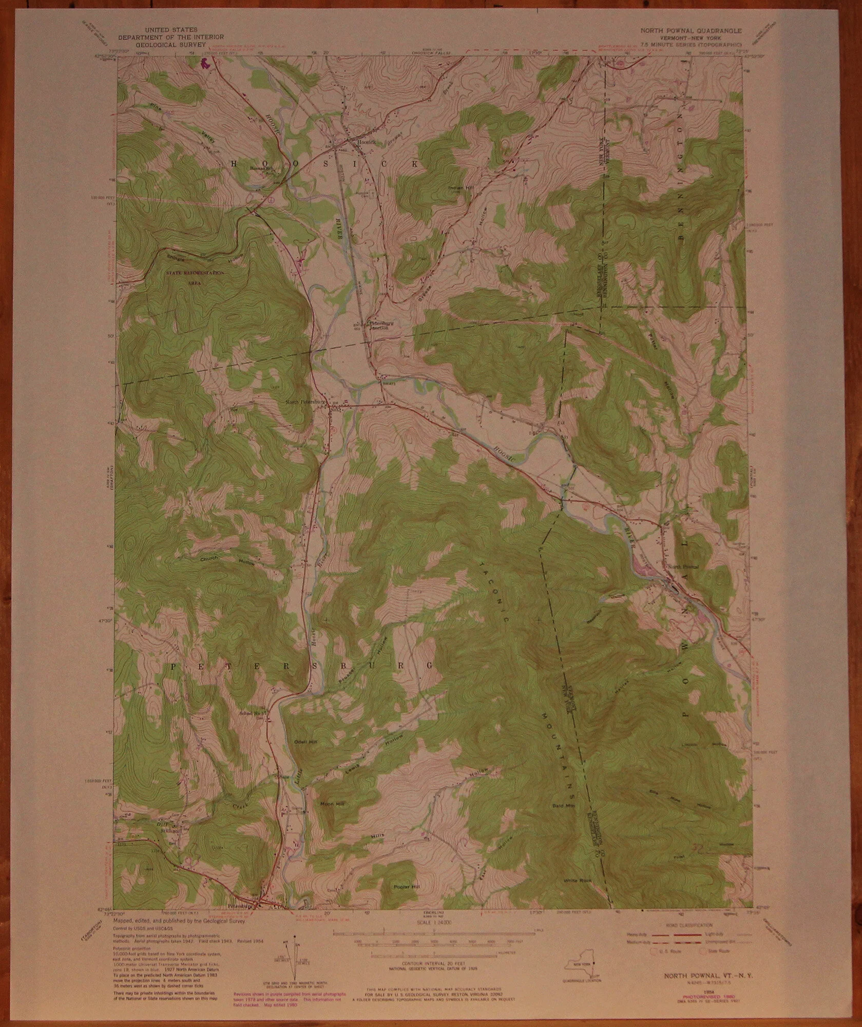 North Pownal VT NY 1