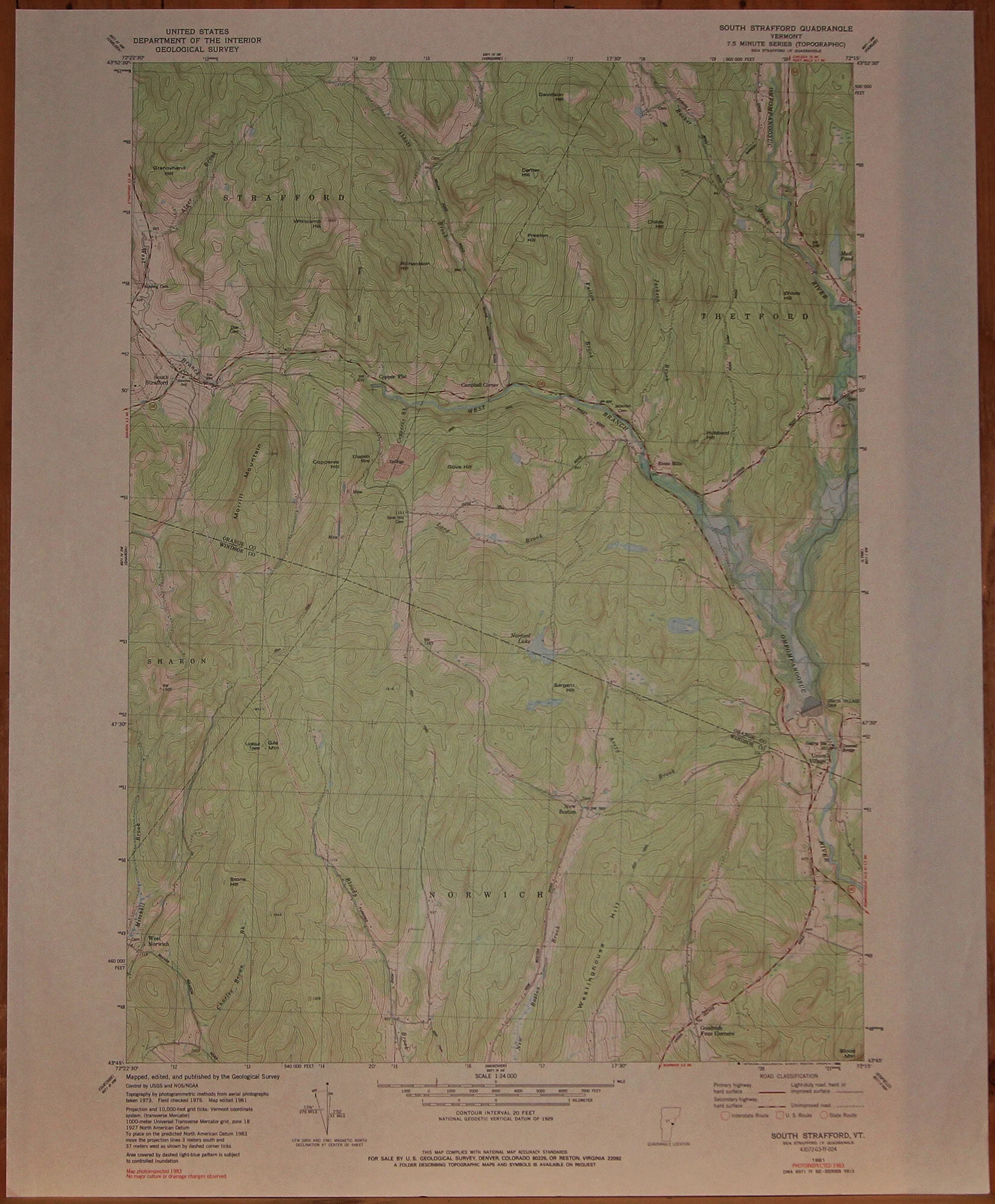 South Strafford VT 1