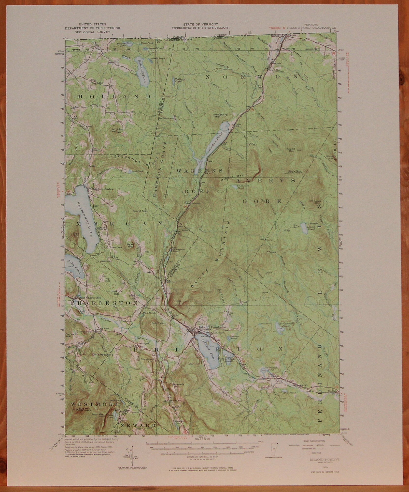 VT - Island Pond 62500 1