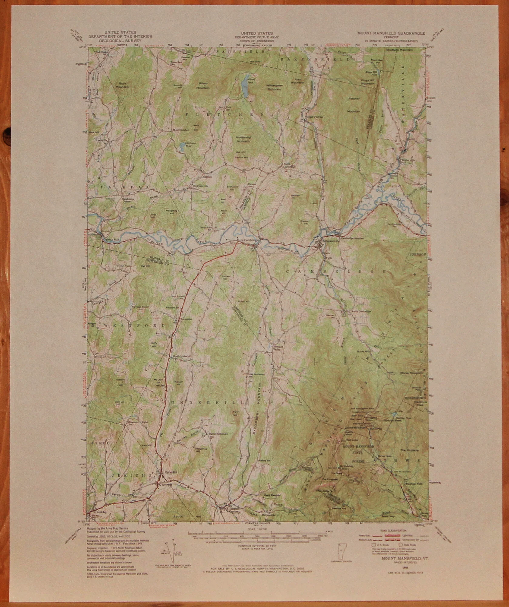 VT - Mount Mansfield 62500 1