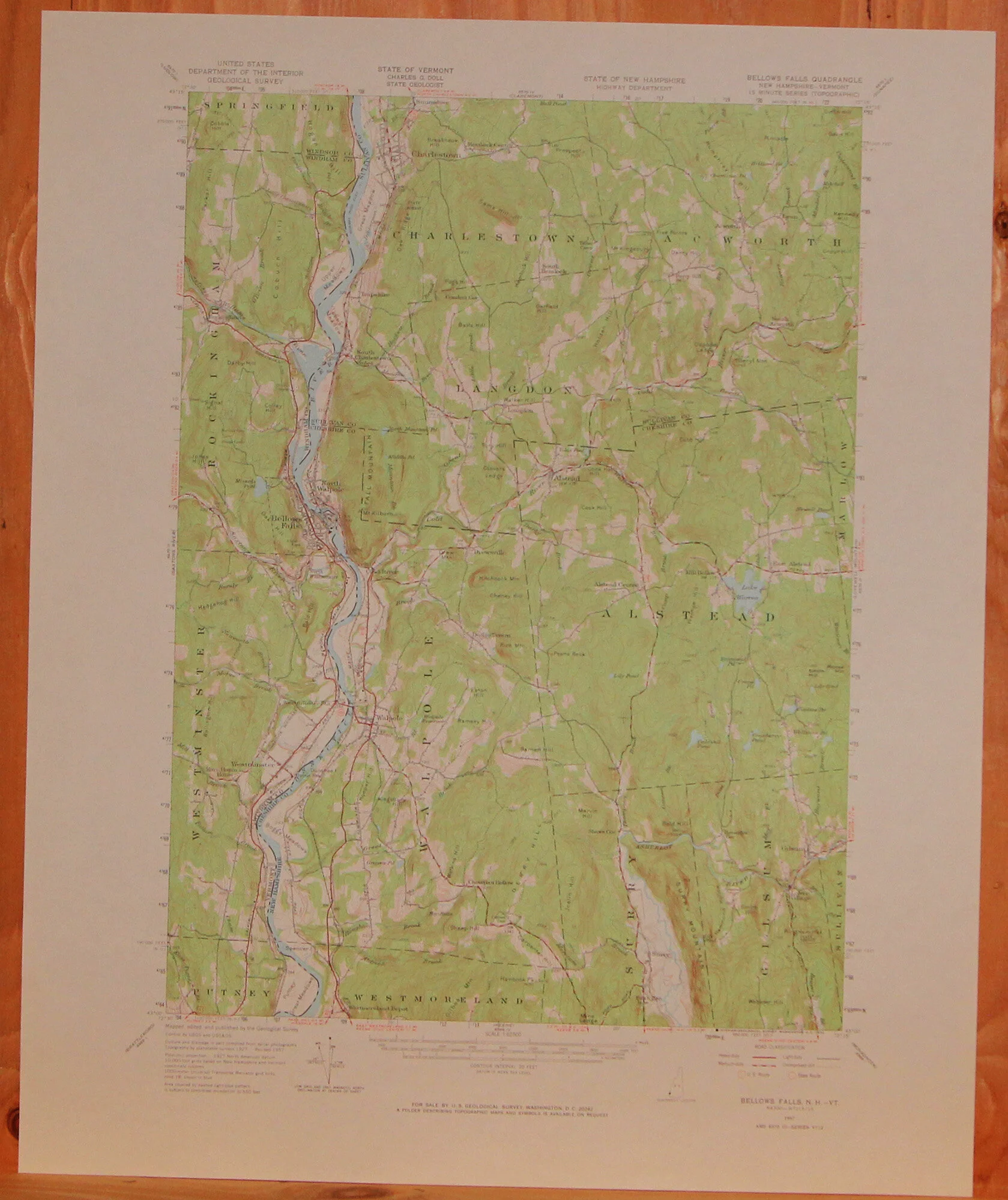 NH VT - Bellows Falls 62500 1