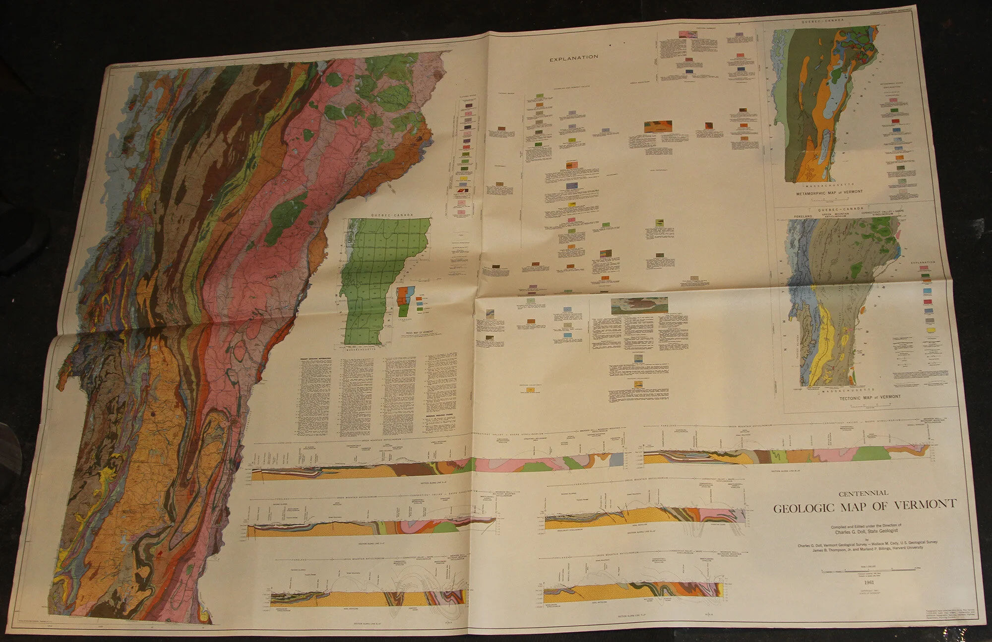 Geologic Map of Vermont 2