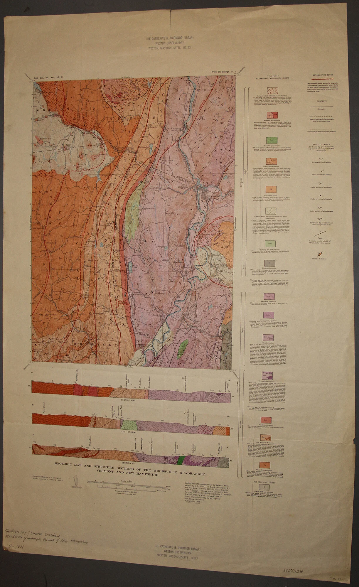 Geologic - Woodsville Quad VT NH 1