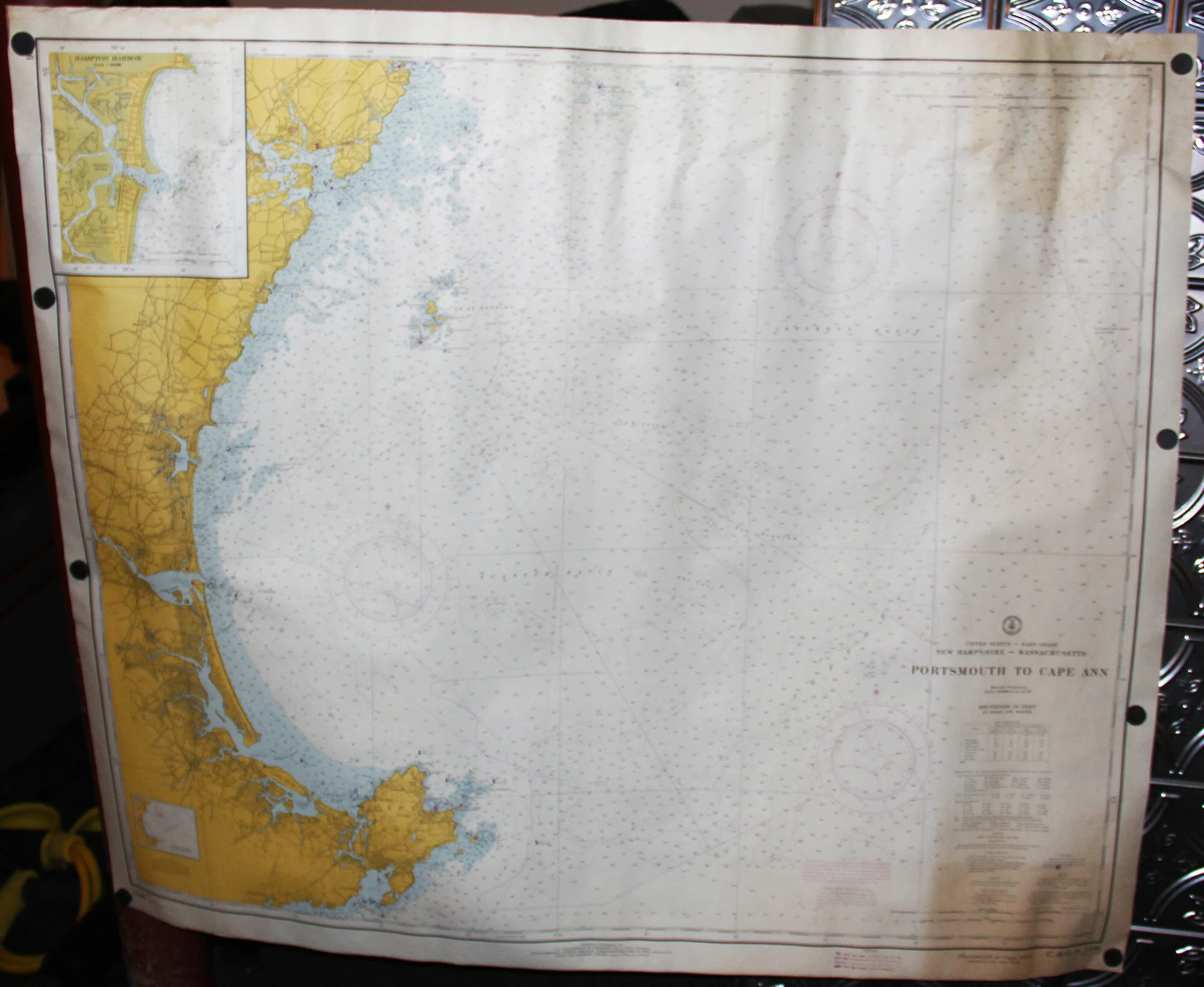 Portsmouth to Cape Ann - Nautical NH MA 1