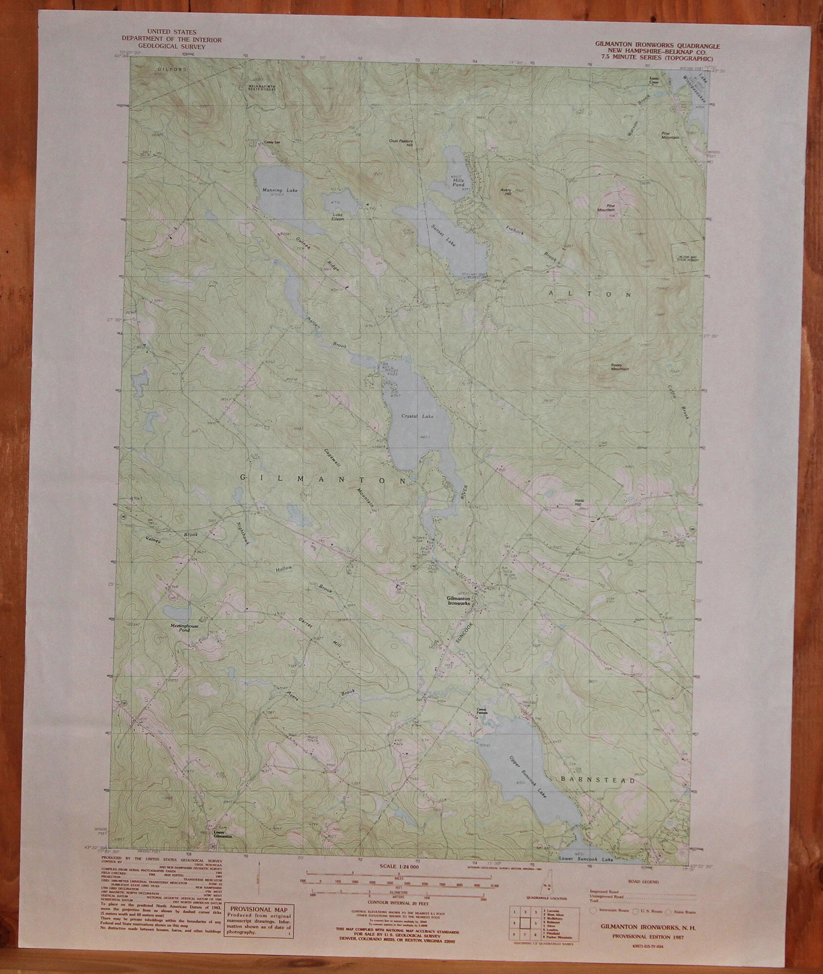 Gilmanton Ironworks NH 1