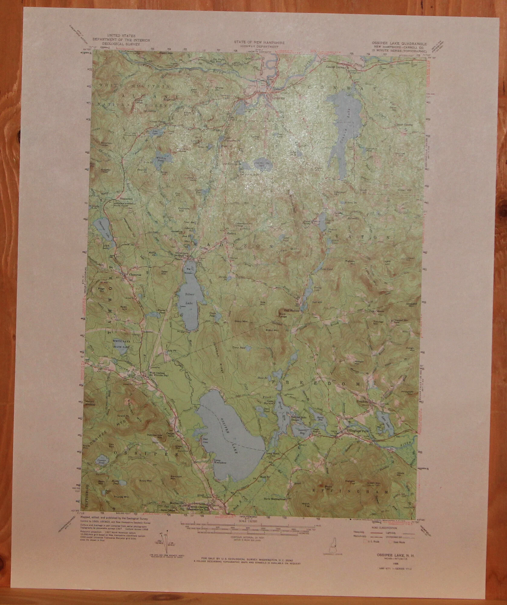 NH - Ossipee Lake 62500 2