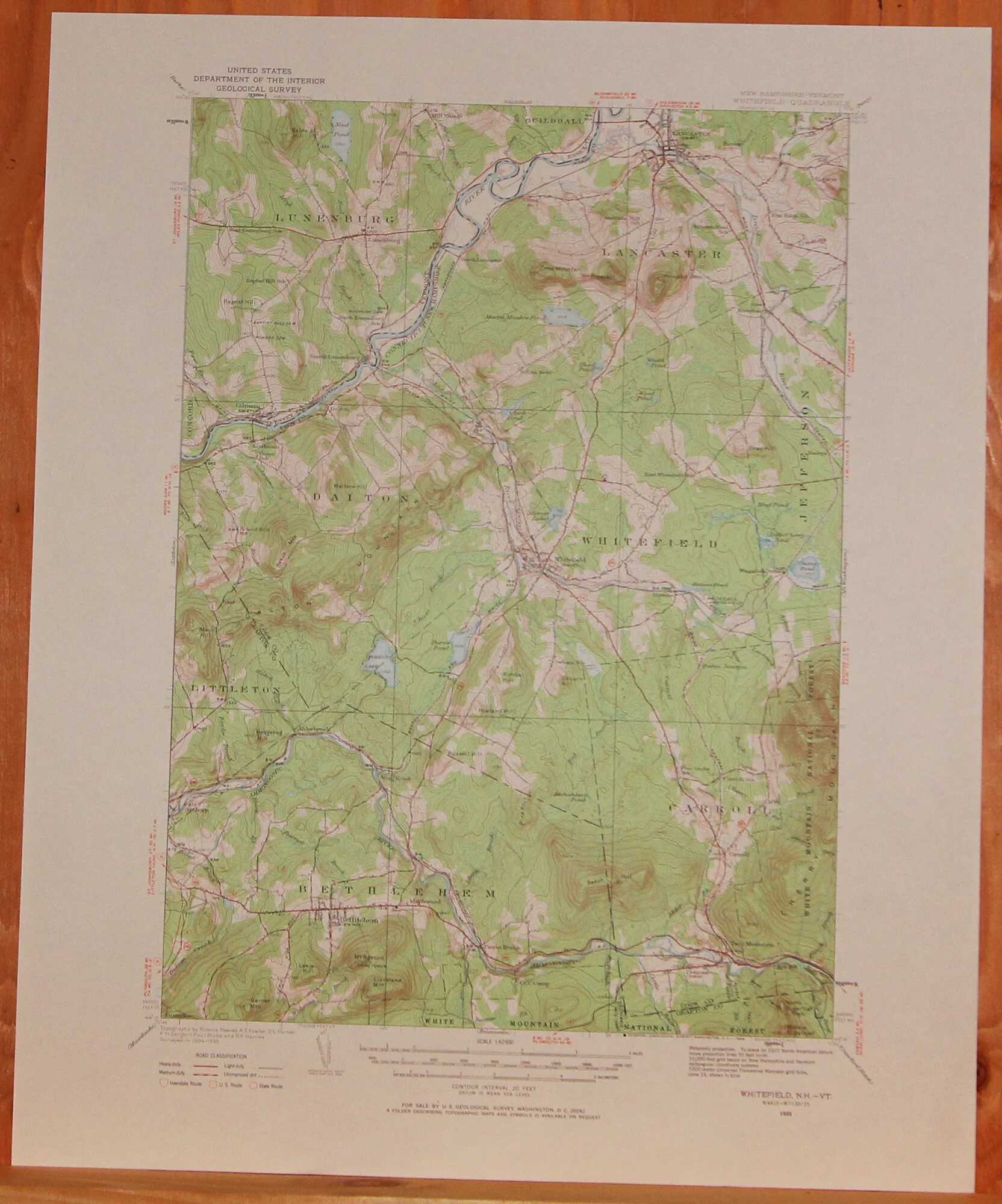 NH VT - Whitefield 62500 2