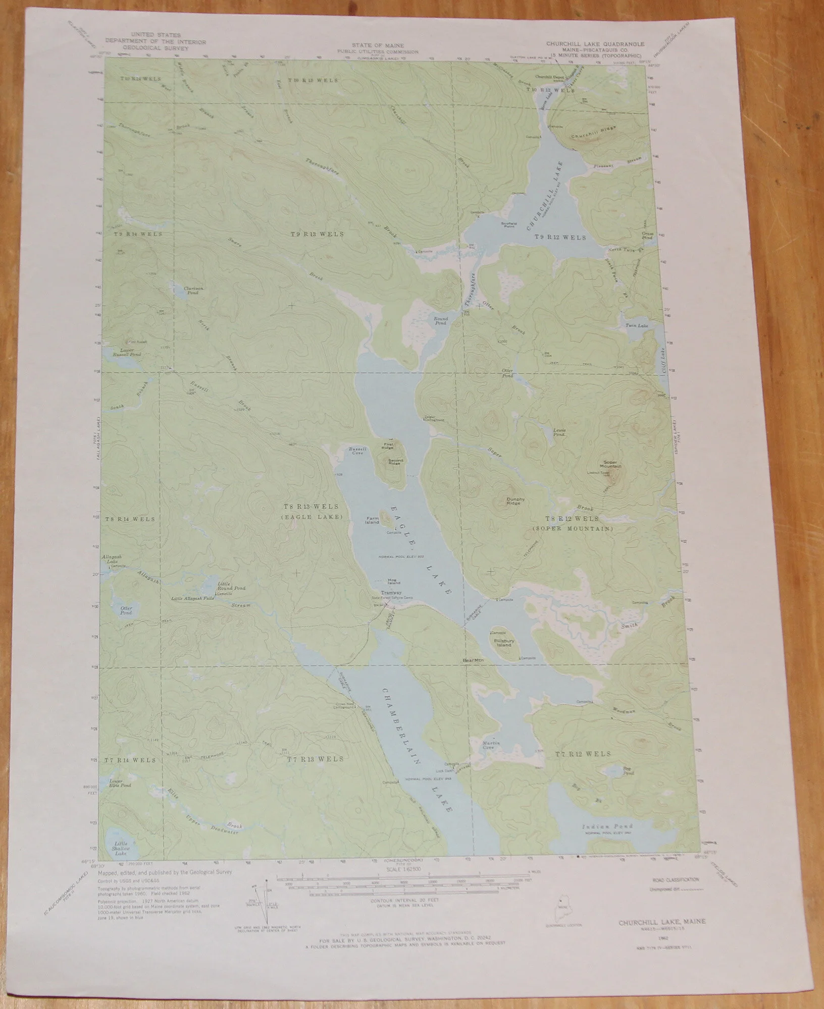 ME - Churchill Lake 62500 1