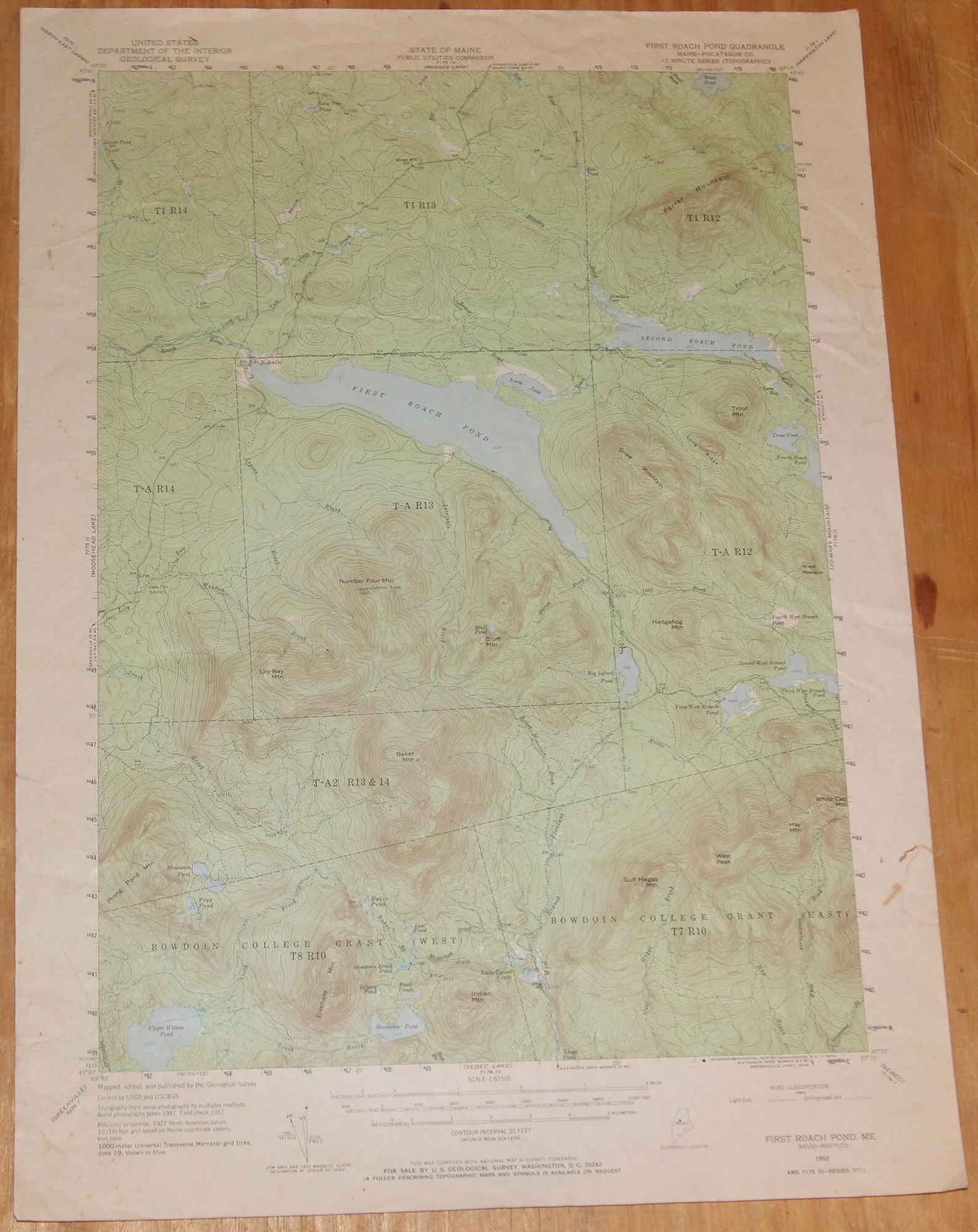 ME - First Roach Pond 62500 1