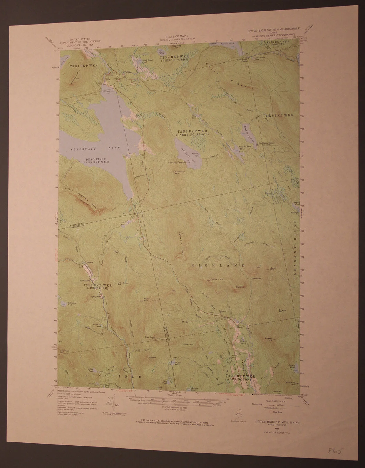 ME - Little Bigelow Mountain 62500 1