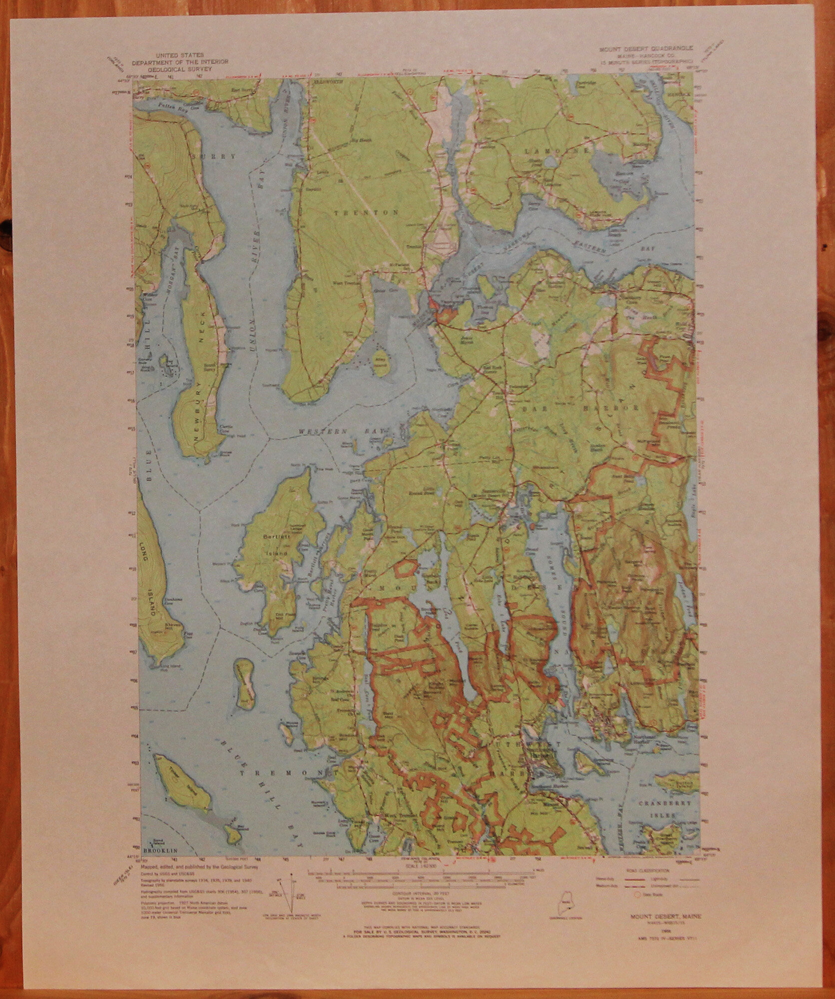 ME - Mount Desert 62500 1