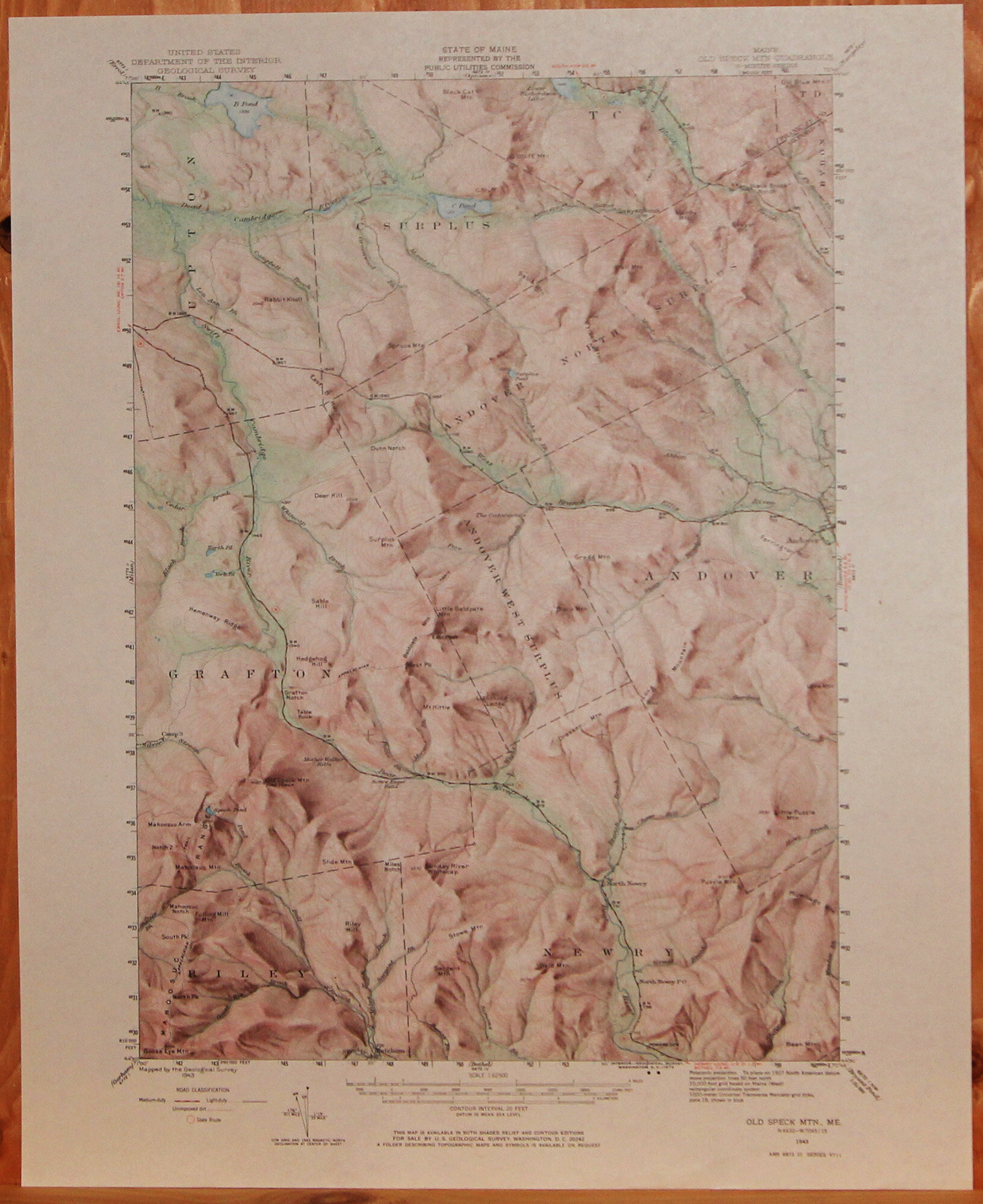 ME - Old Speck Mountain 62500 1