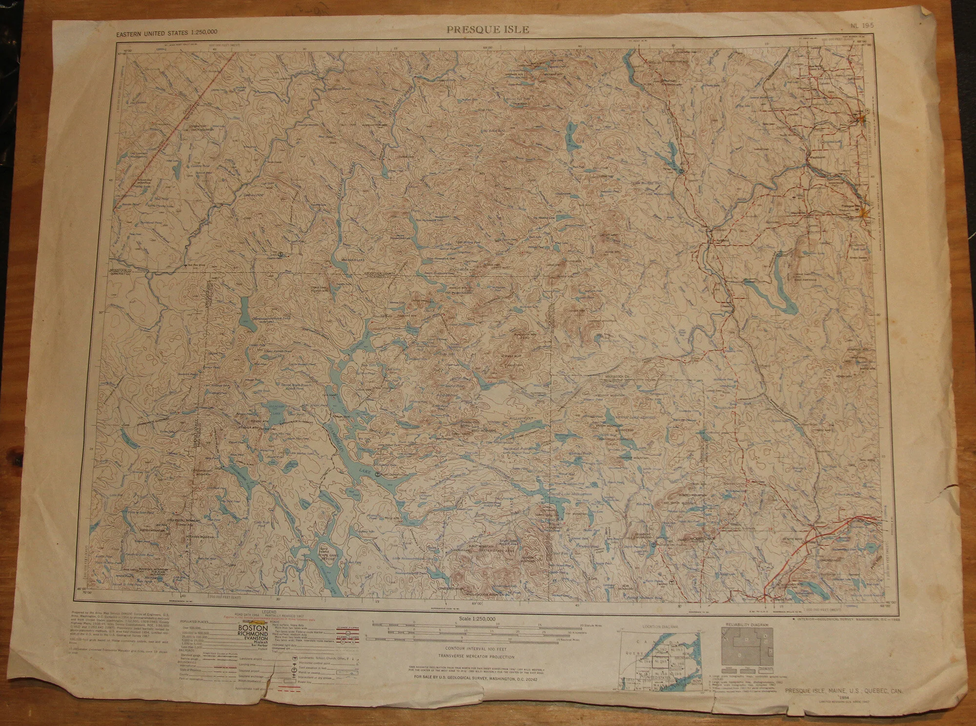 ME QUE - Presque Isle 250k 1