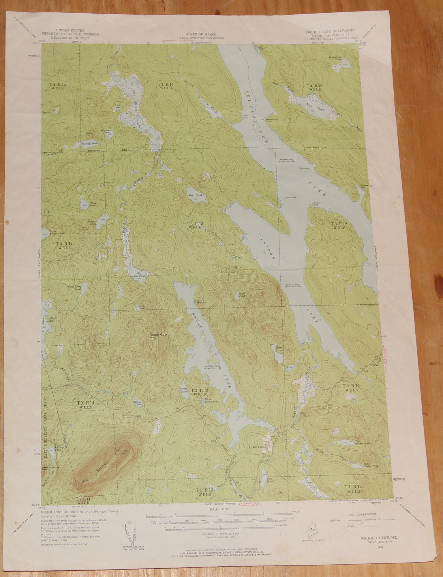 ME - Ragged Lake 62500 1