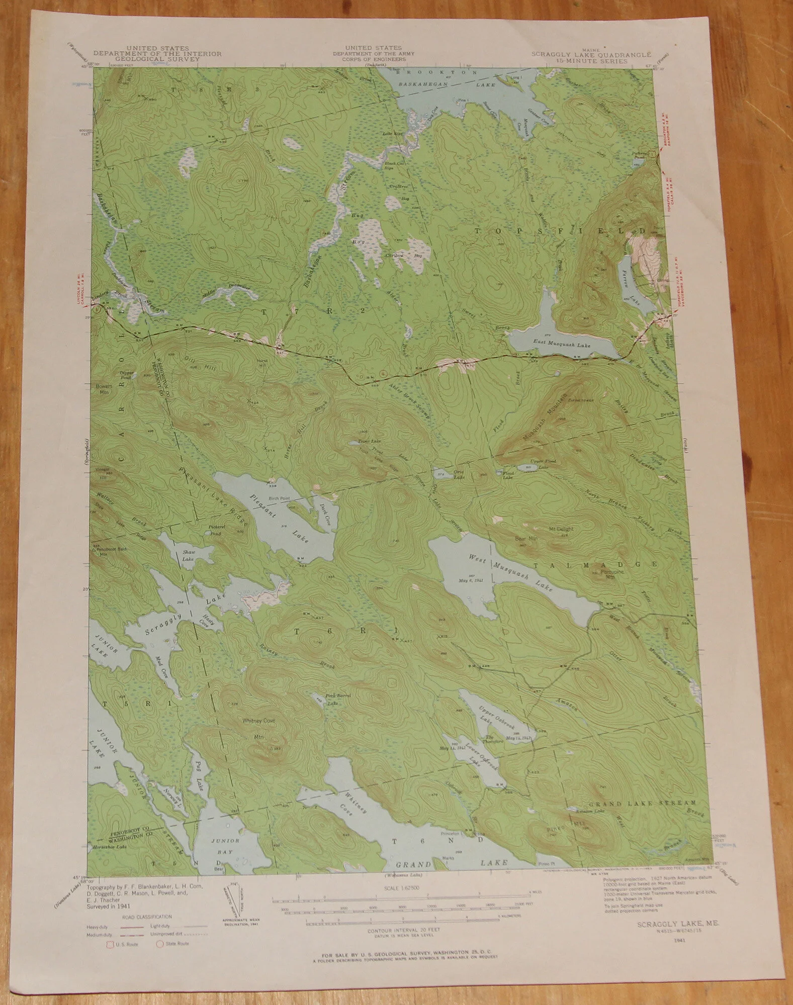 ME - Scraggly Lake 62500 1