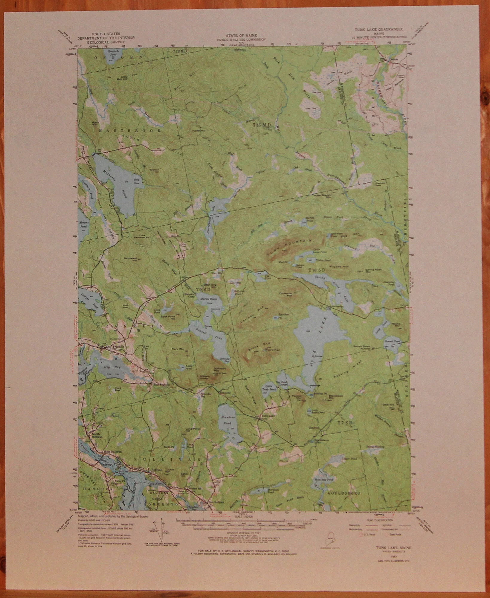 ME - Tunk Lake 62500 1