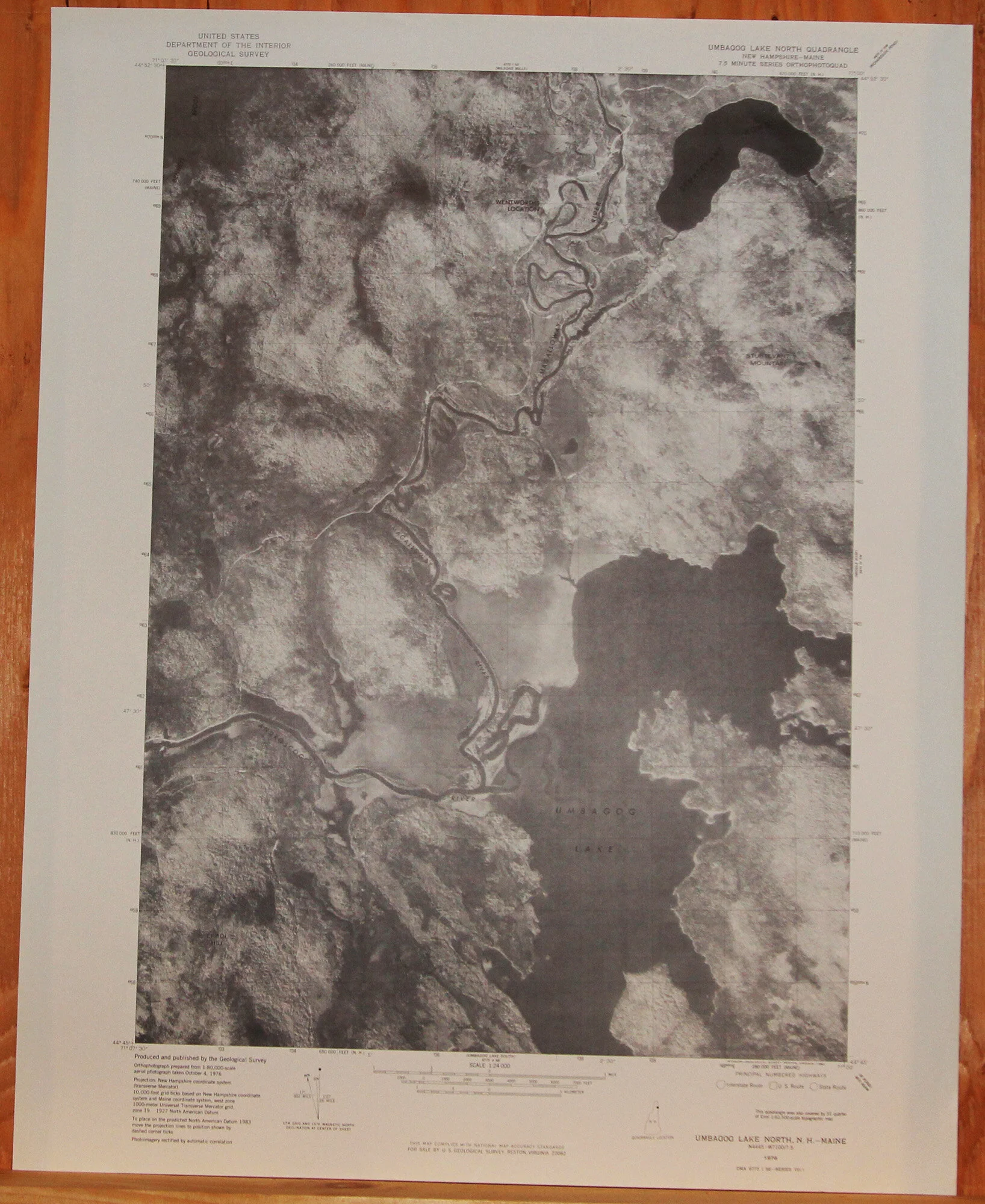 Umbagog Lake North NH ME 1