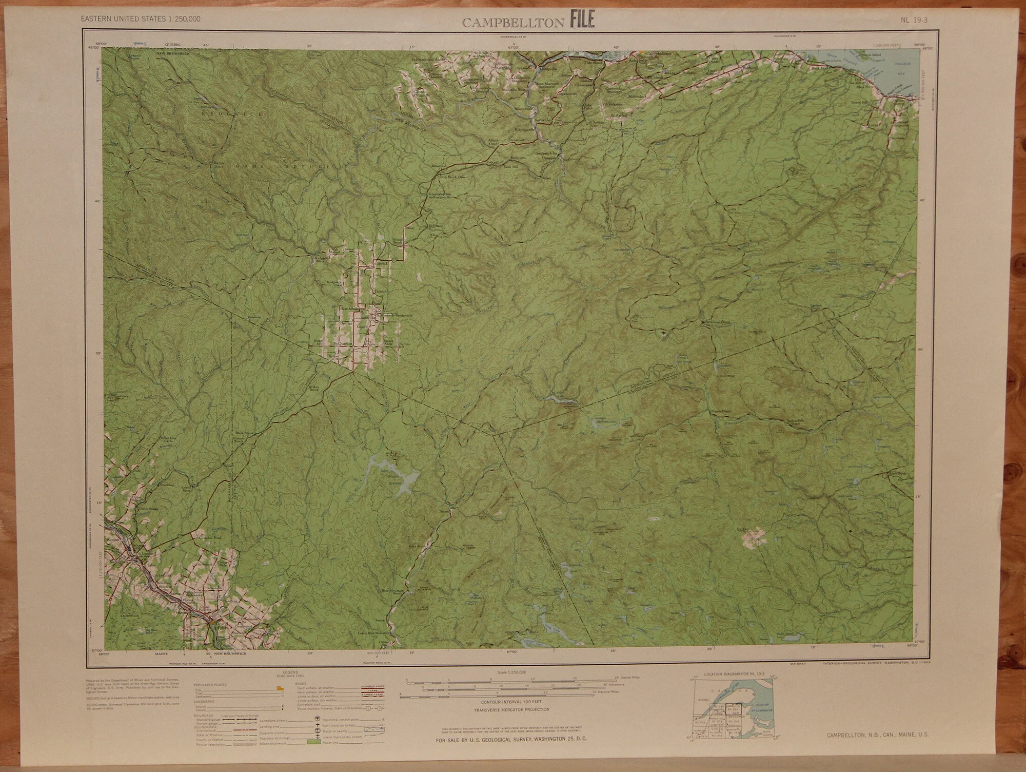 NB ME - Campbellton 250k 1
