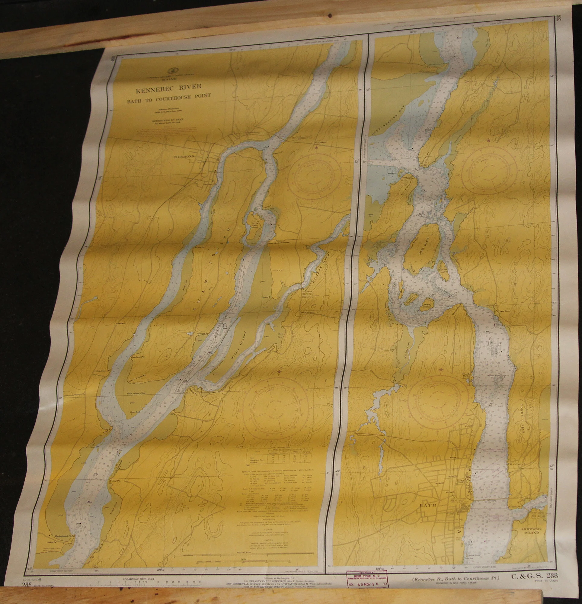 Kennebec River - Bath to Courthouse Point/Courthouse Point to Augusta ME 1