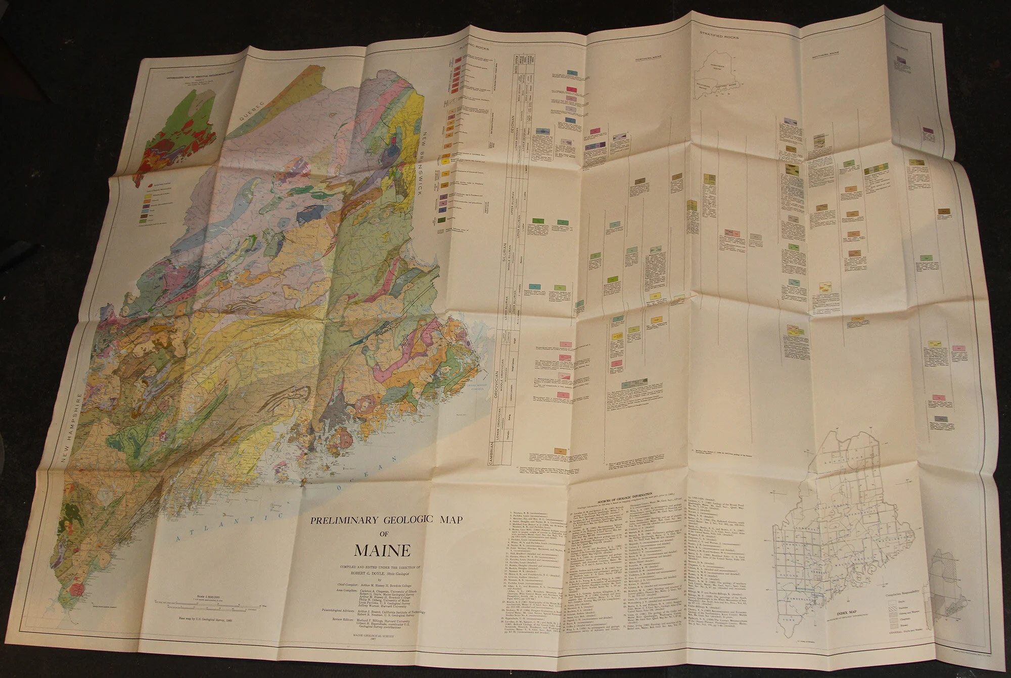 Preliminary Geologic Map of Maine 1