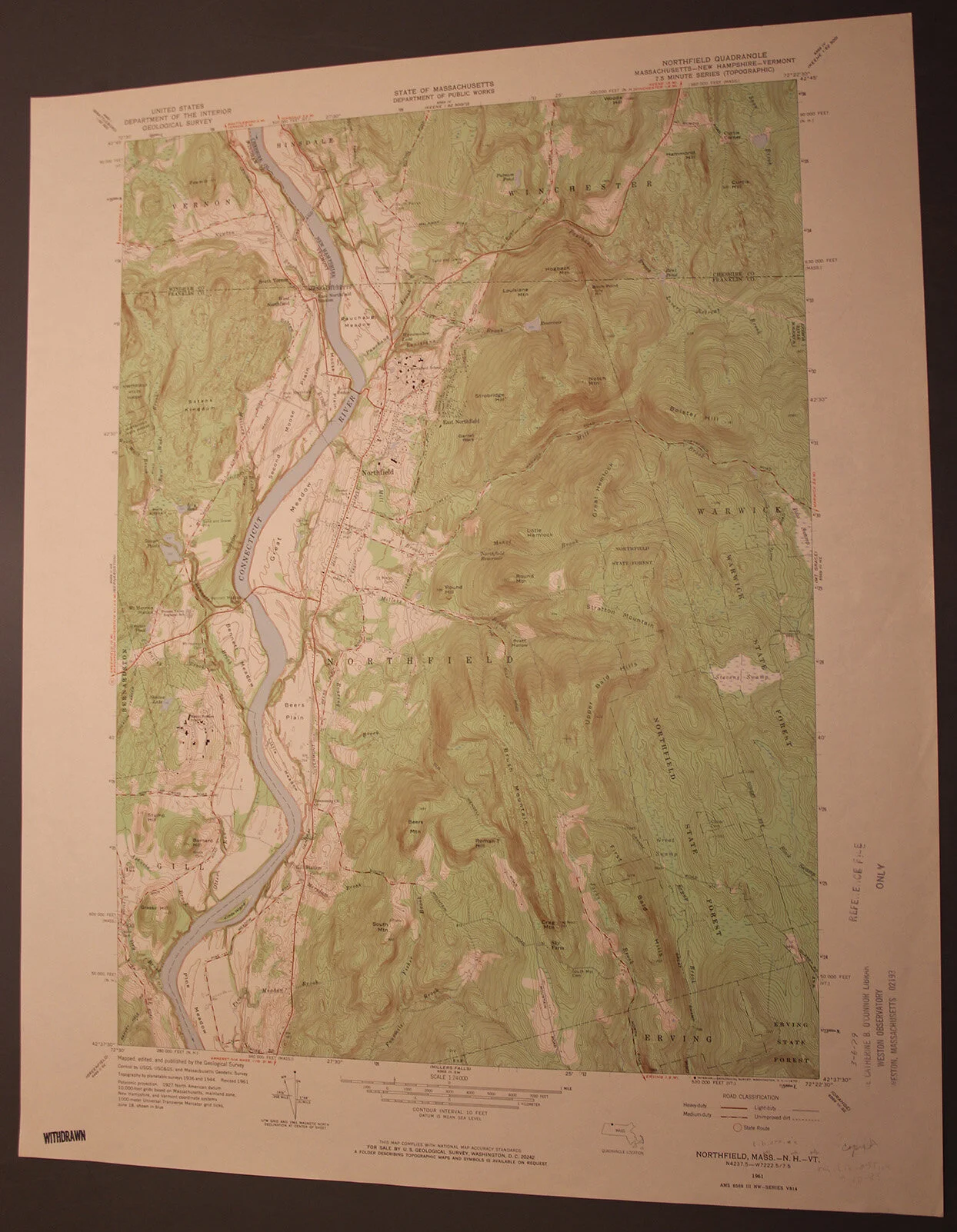 Northfield MA NH VT 1