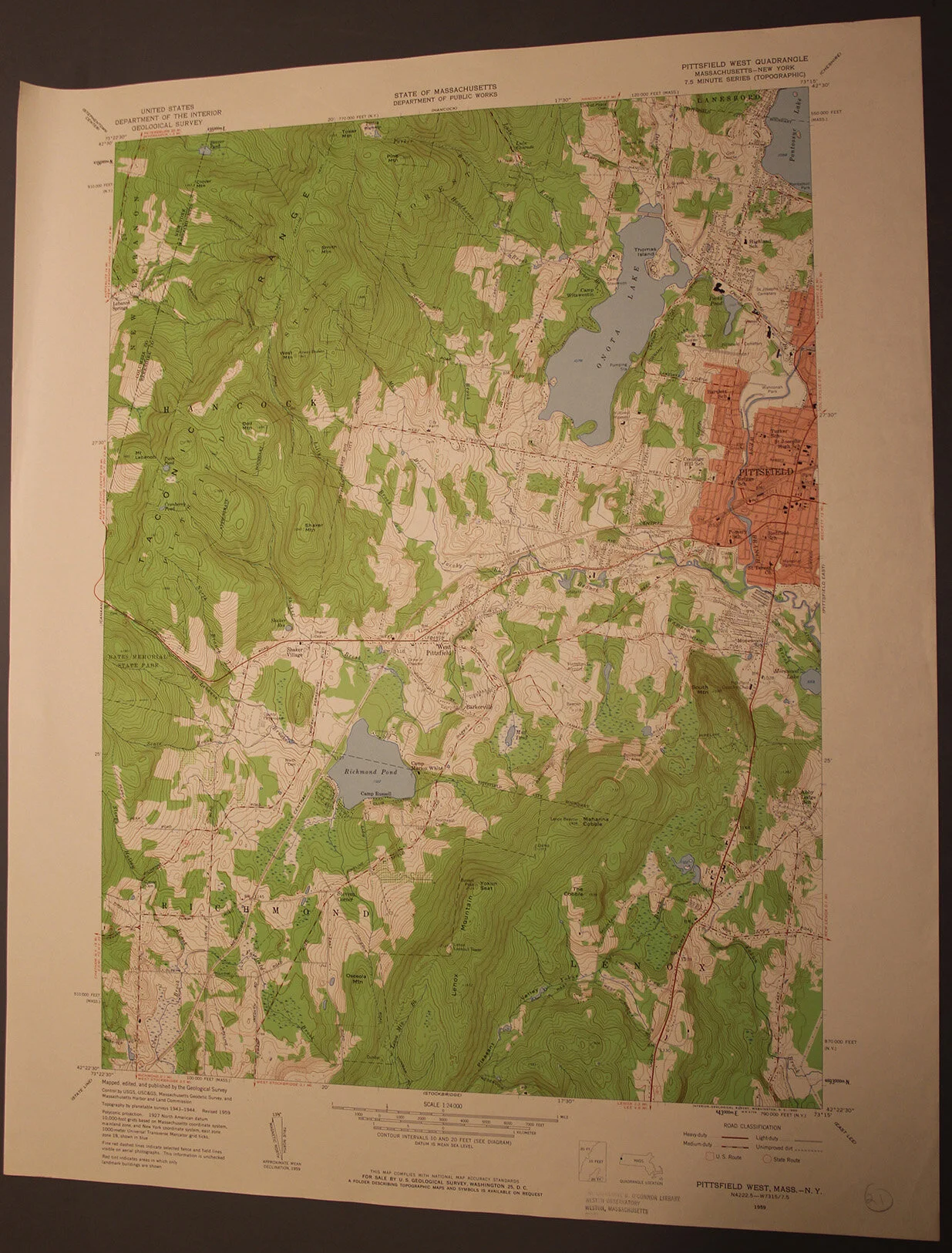 Pittsfield West MA NY 1