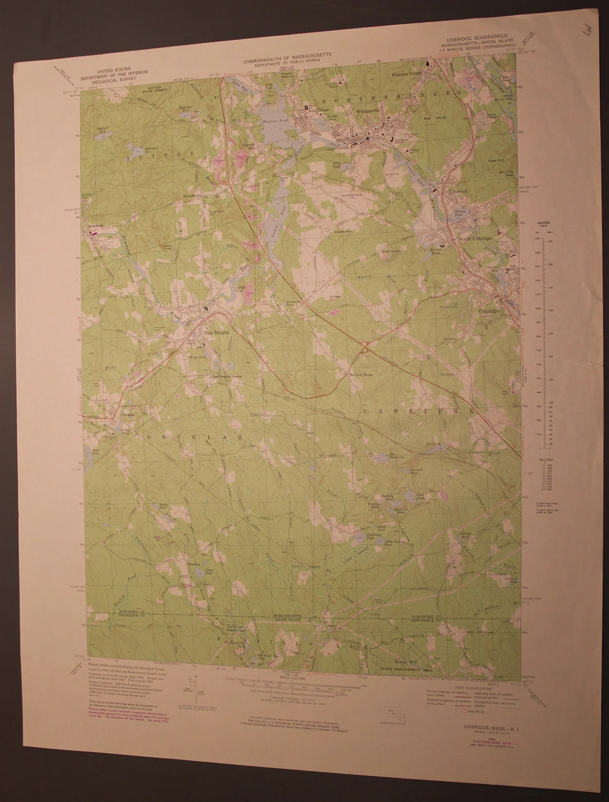 Uxbridge MA RI 1
