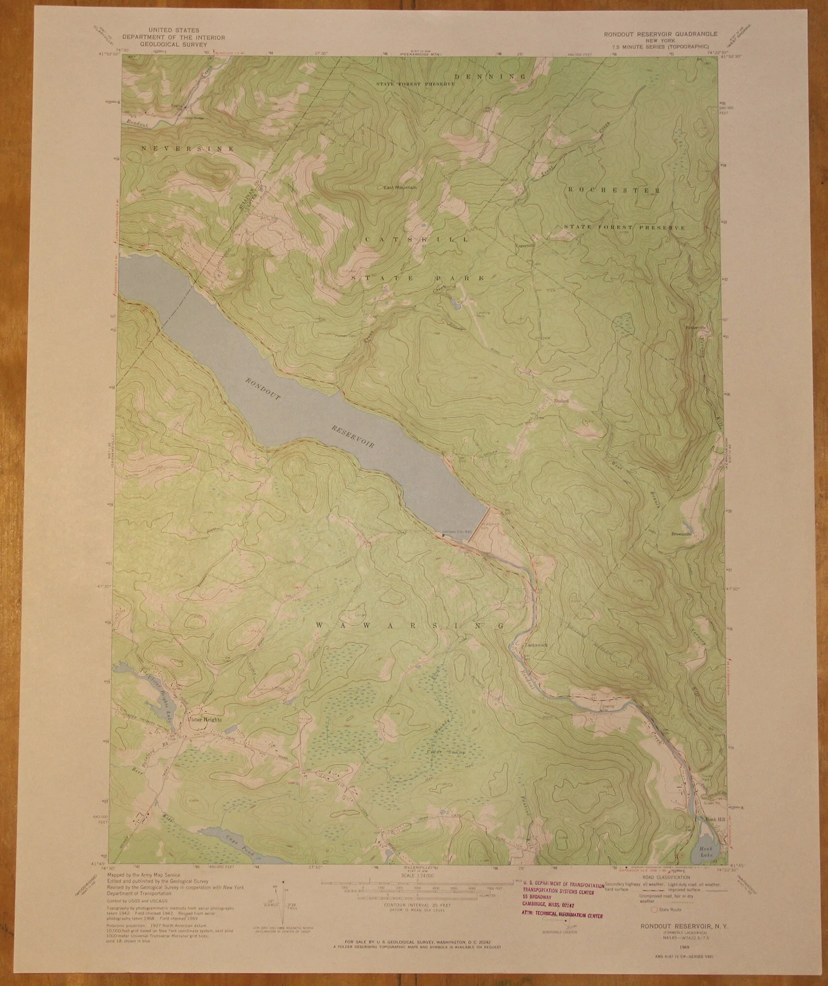 Roundout Reservoir NY MA 1