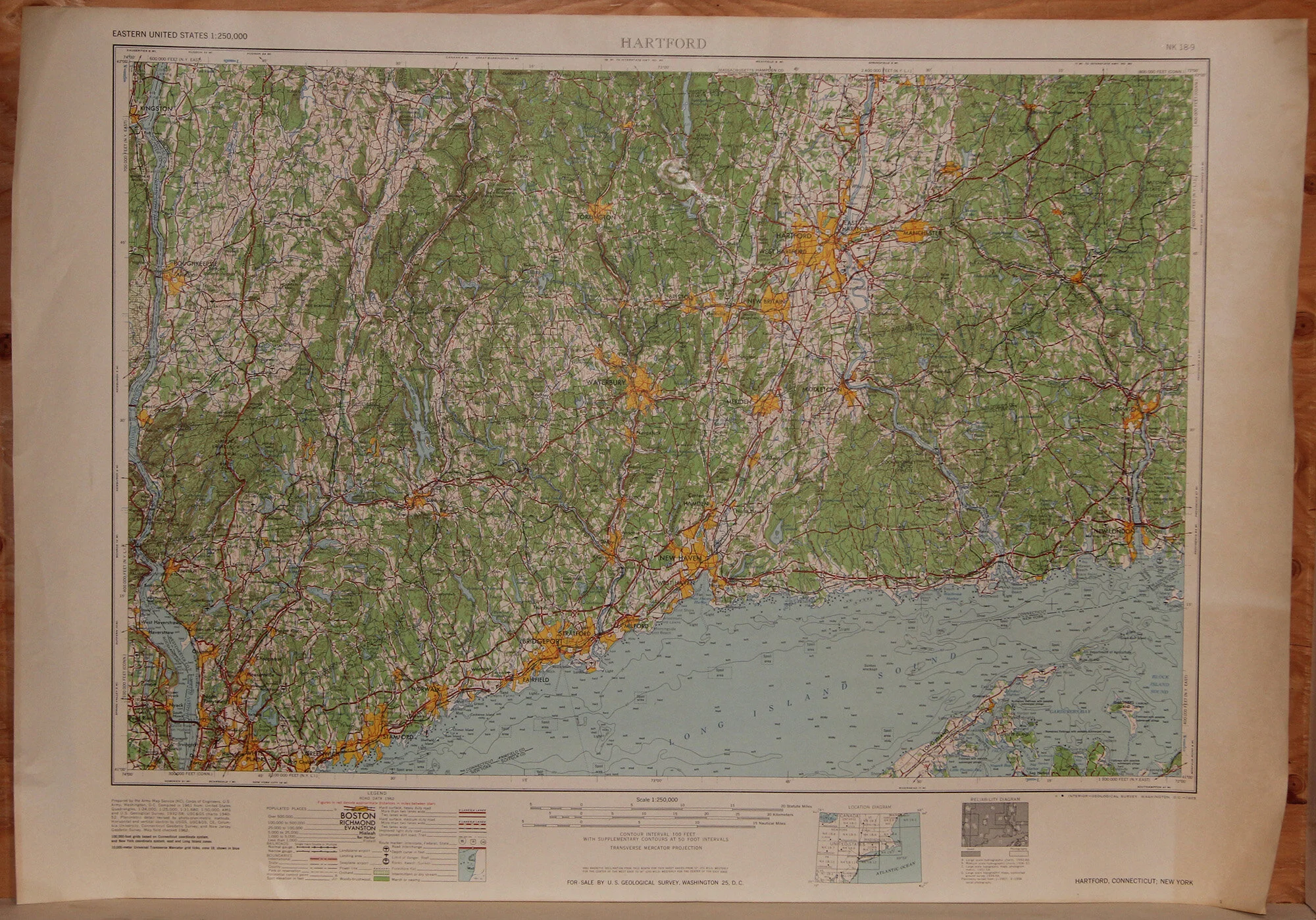 CT NY NJ MA - Hartford 250k 2