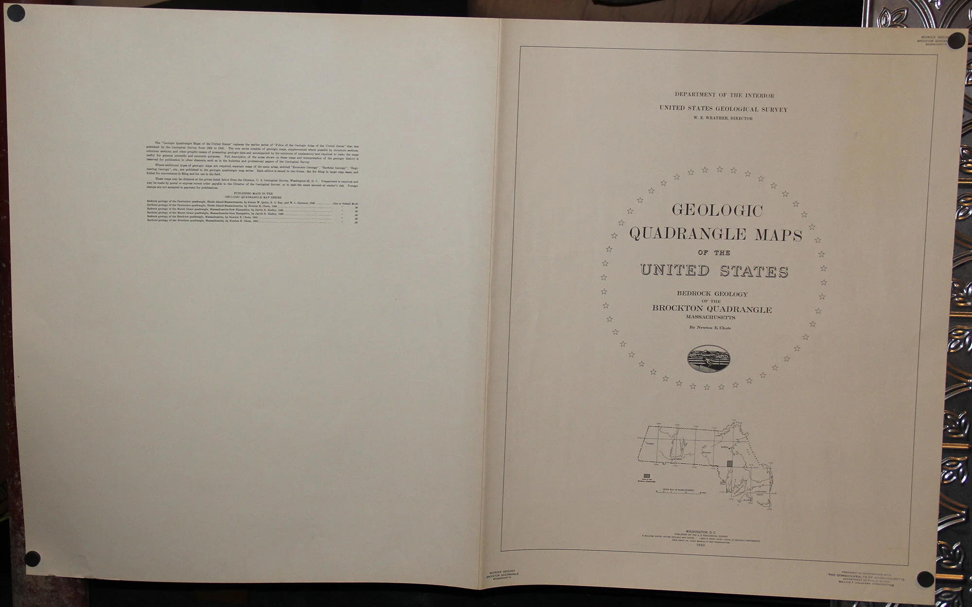 Brockton Quad Geologic Book 1