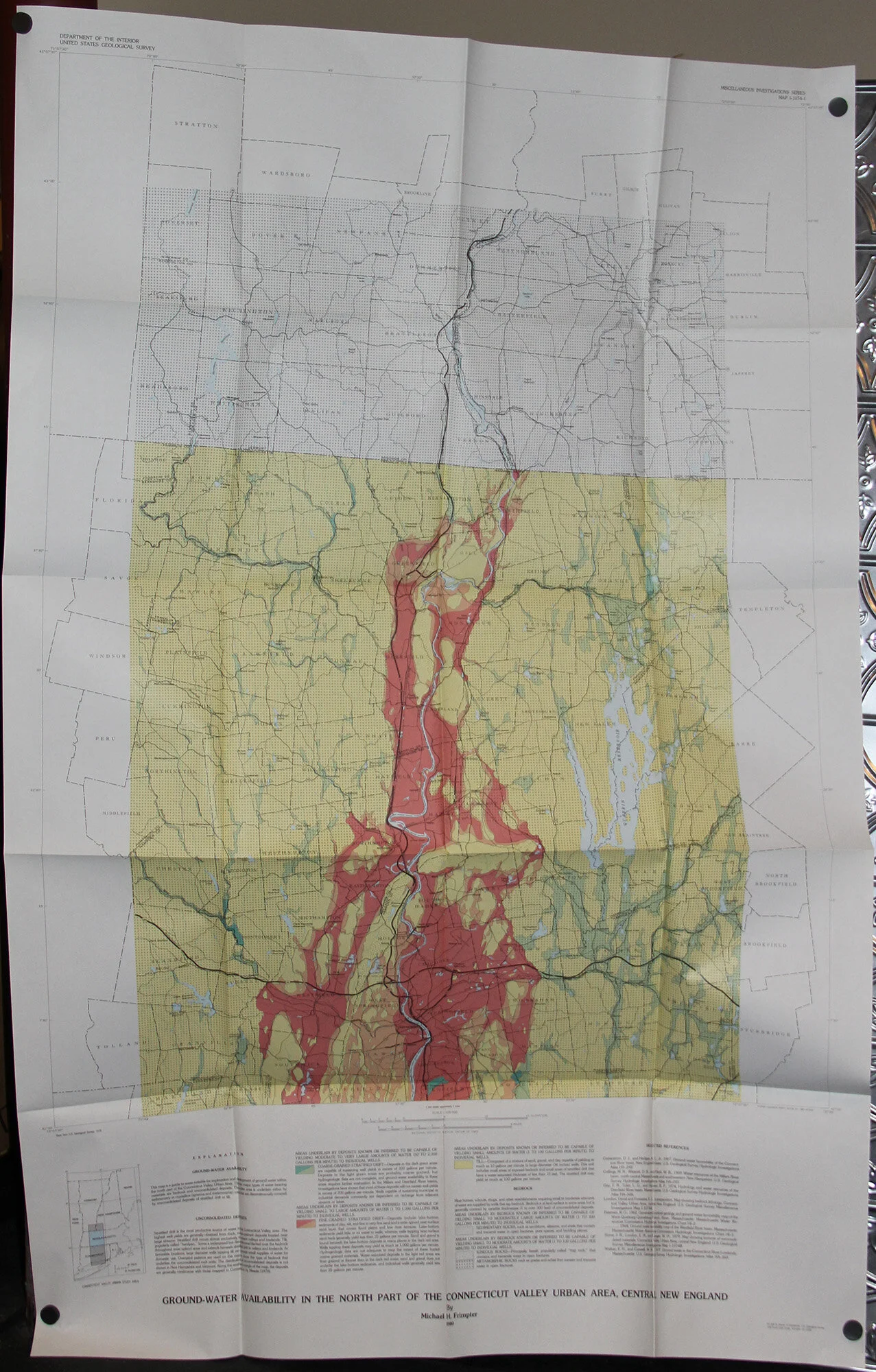 Ground-Water Availability In the North Part of the Connecticut Valley Urban Area 1