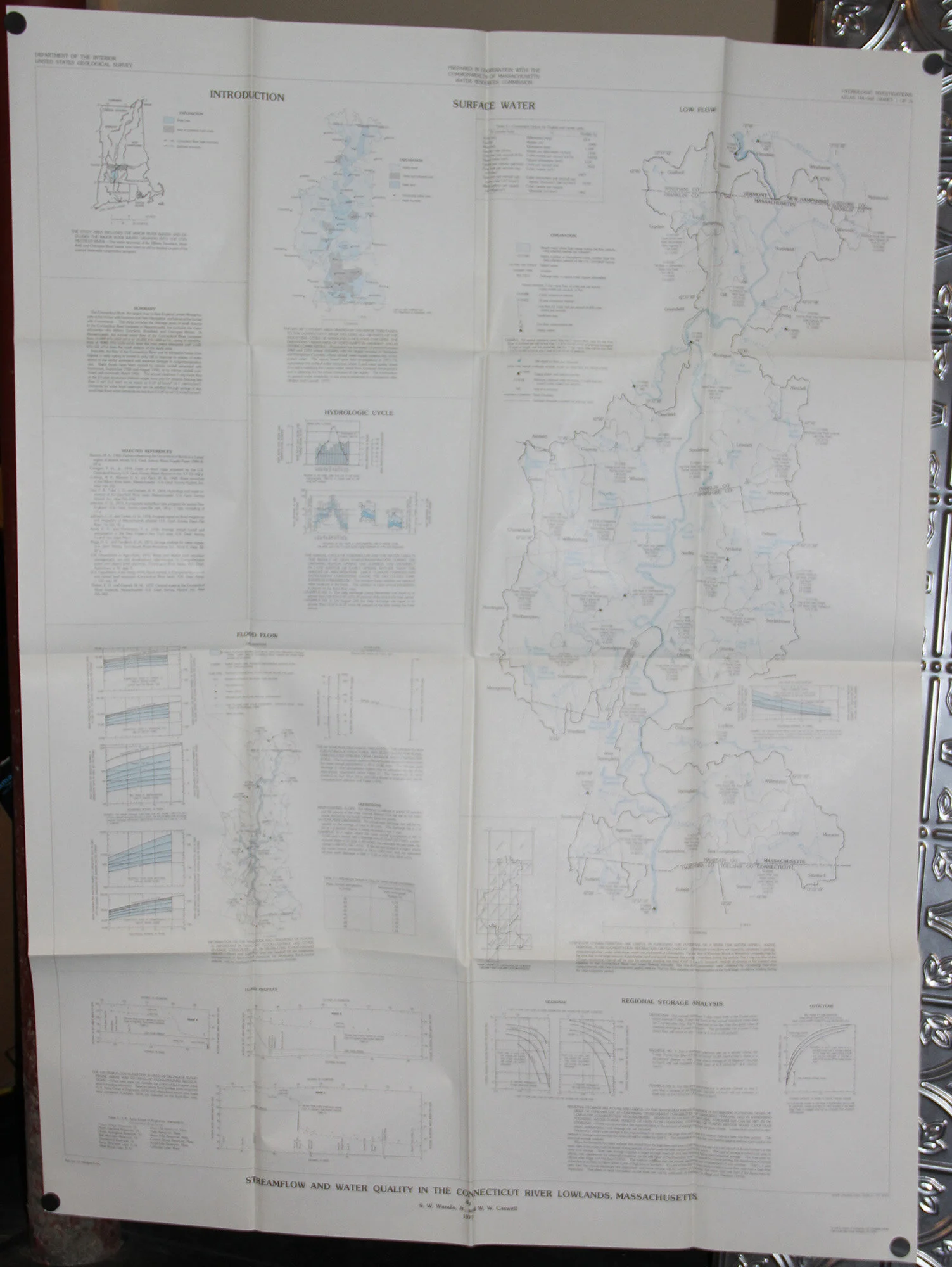 Streamflow and Water Quality in the Connecticut River Lowlands 1