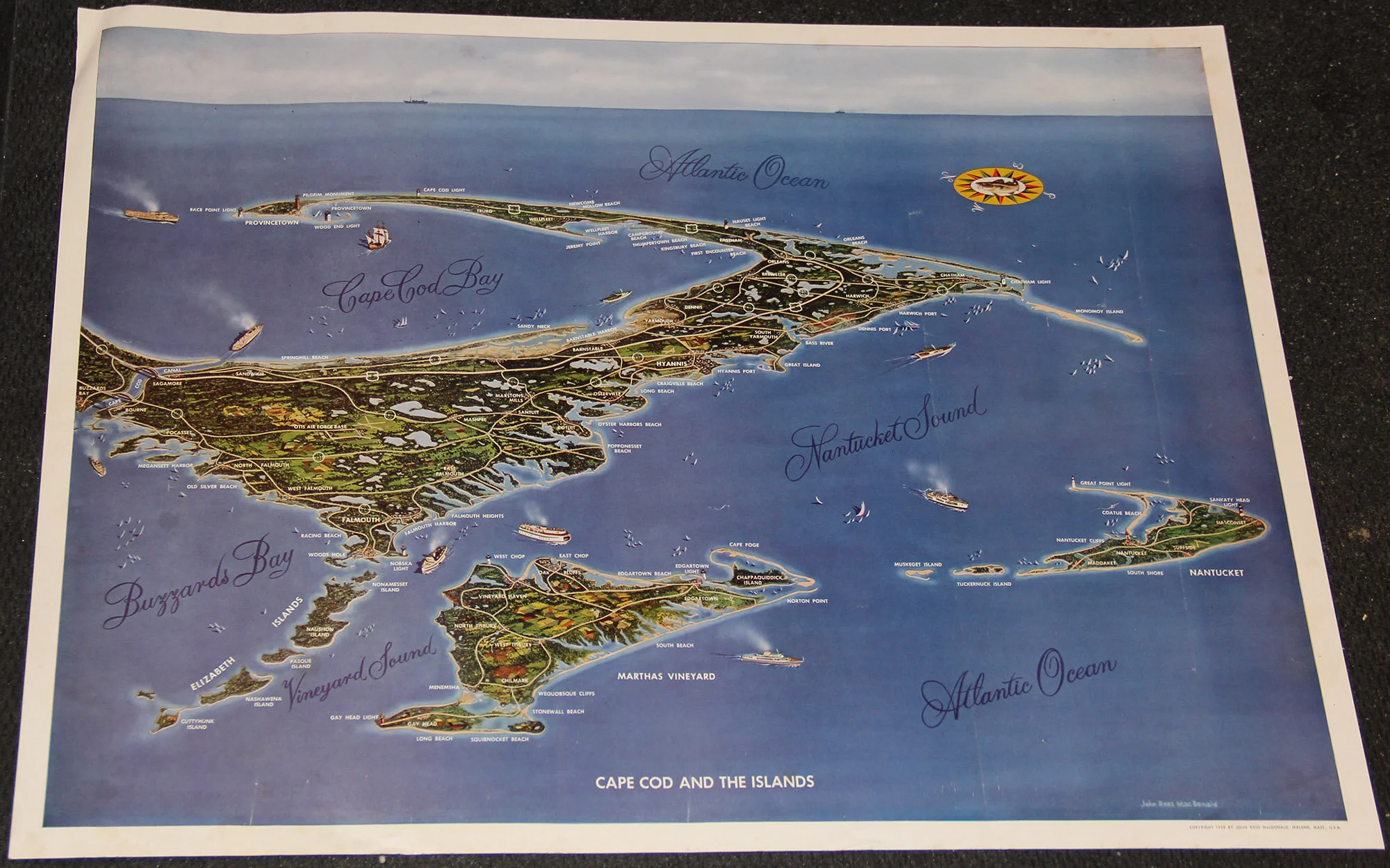 Cape Cod and the Islands Print