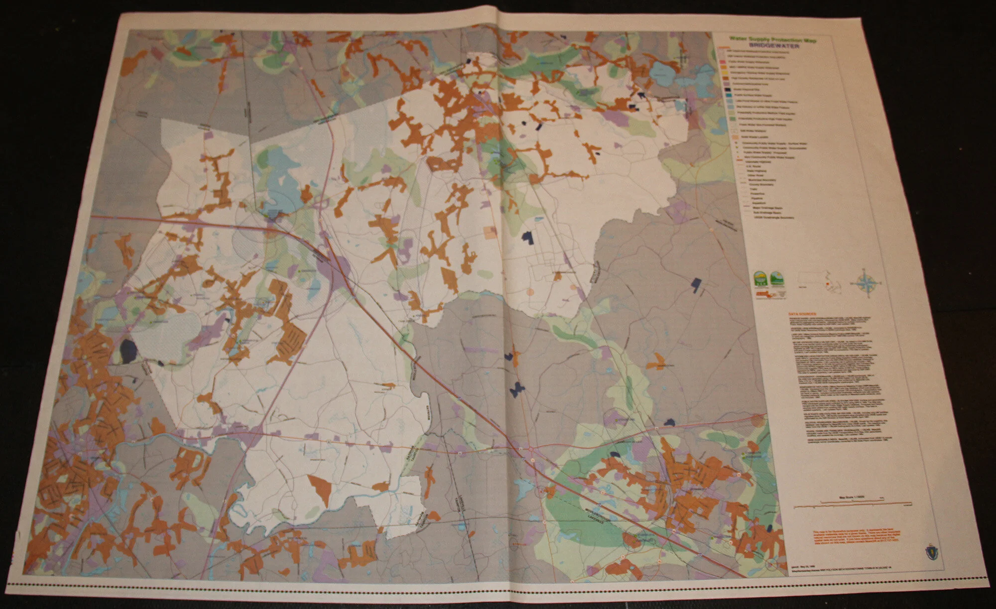 MA - Water Supply Protection Map - Bridgewater, MA.jpg