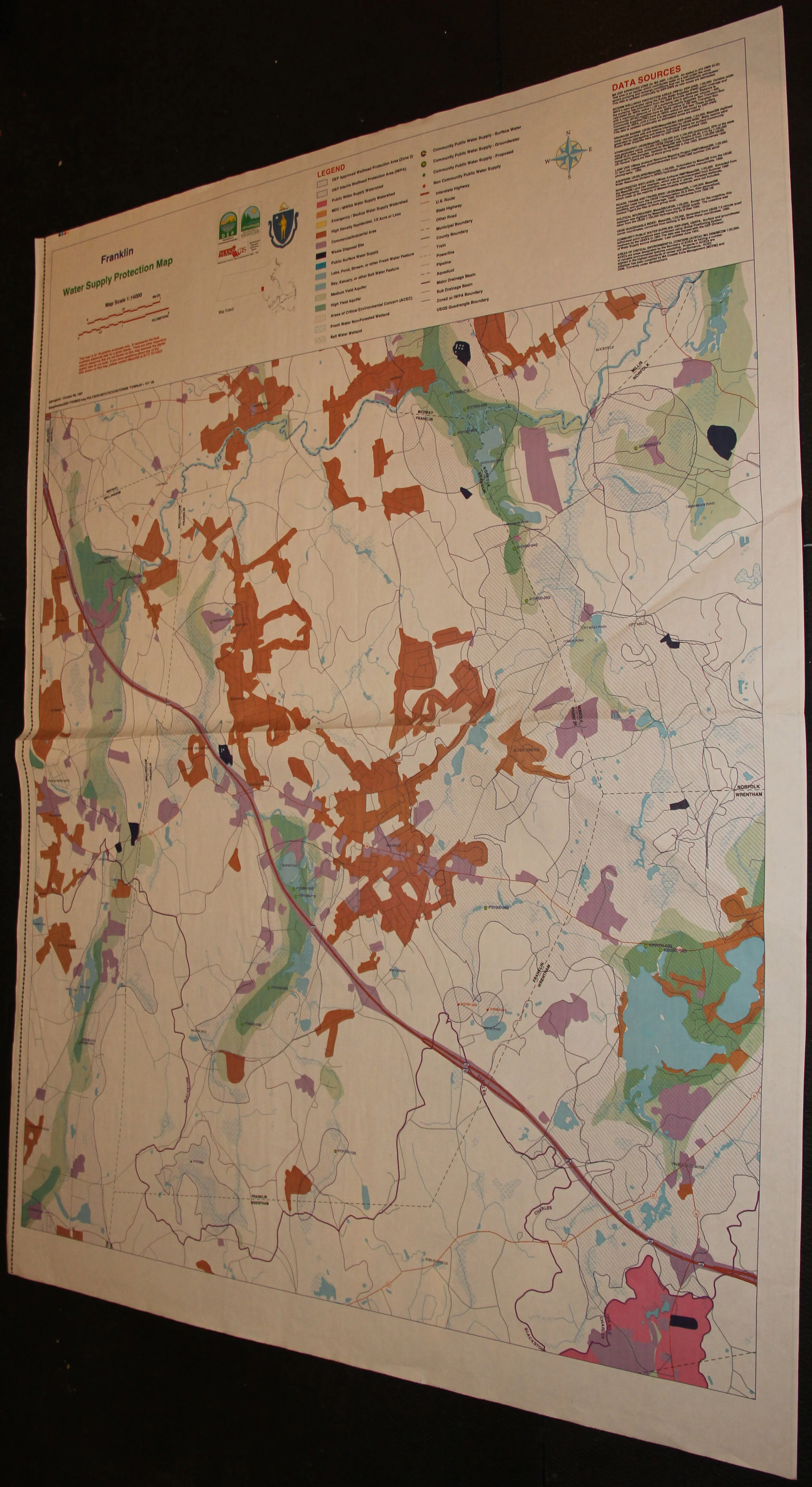 Franklin - Water Supply Protection Map 1