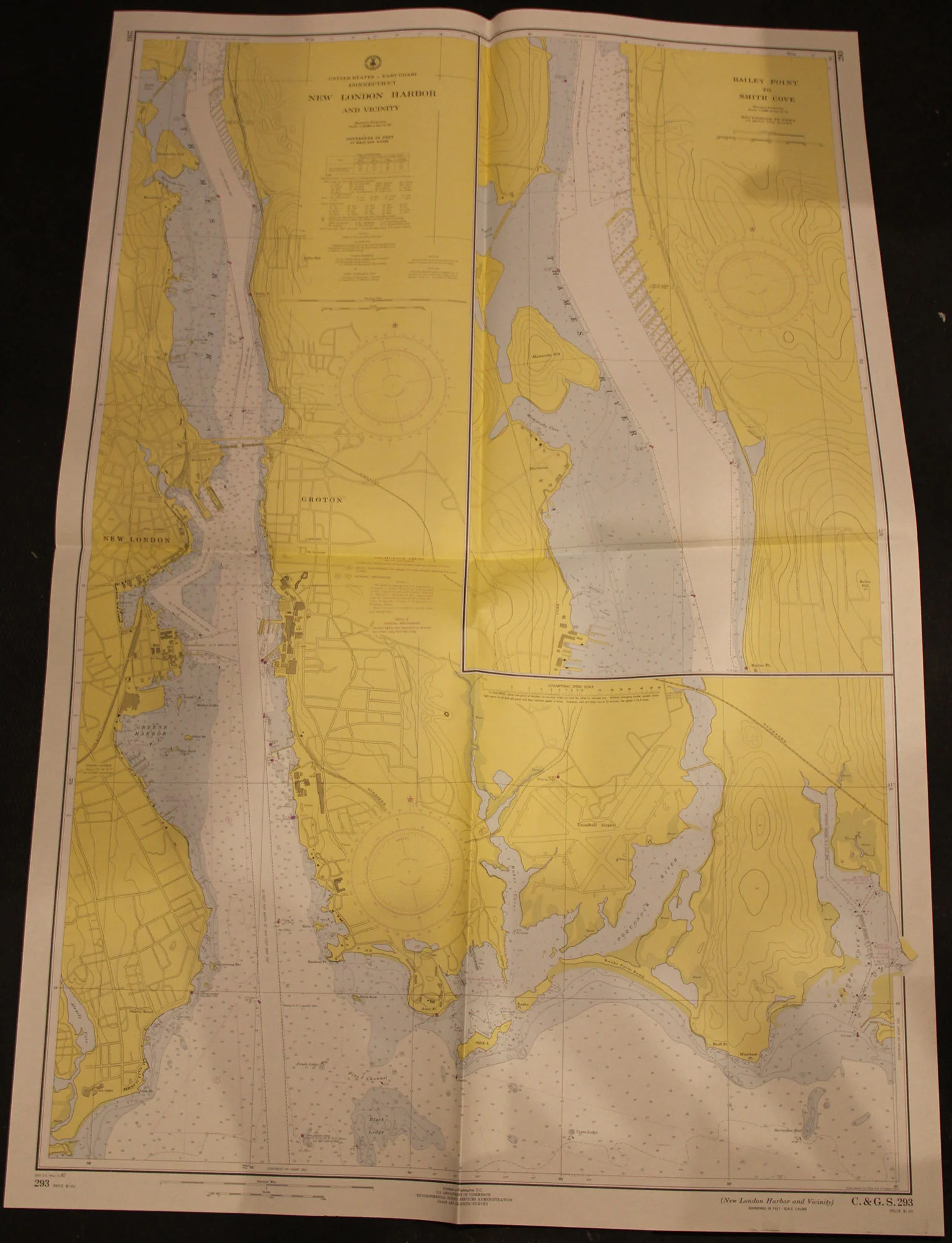 New London Harbor - Bailey Point to Smith Cove 1