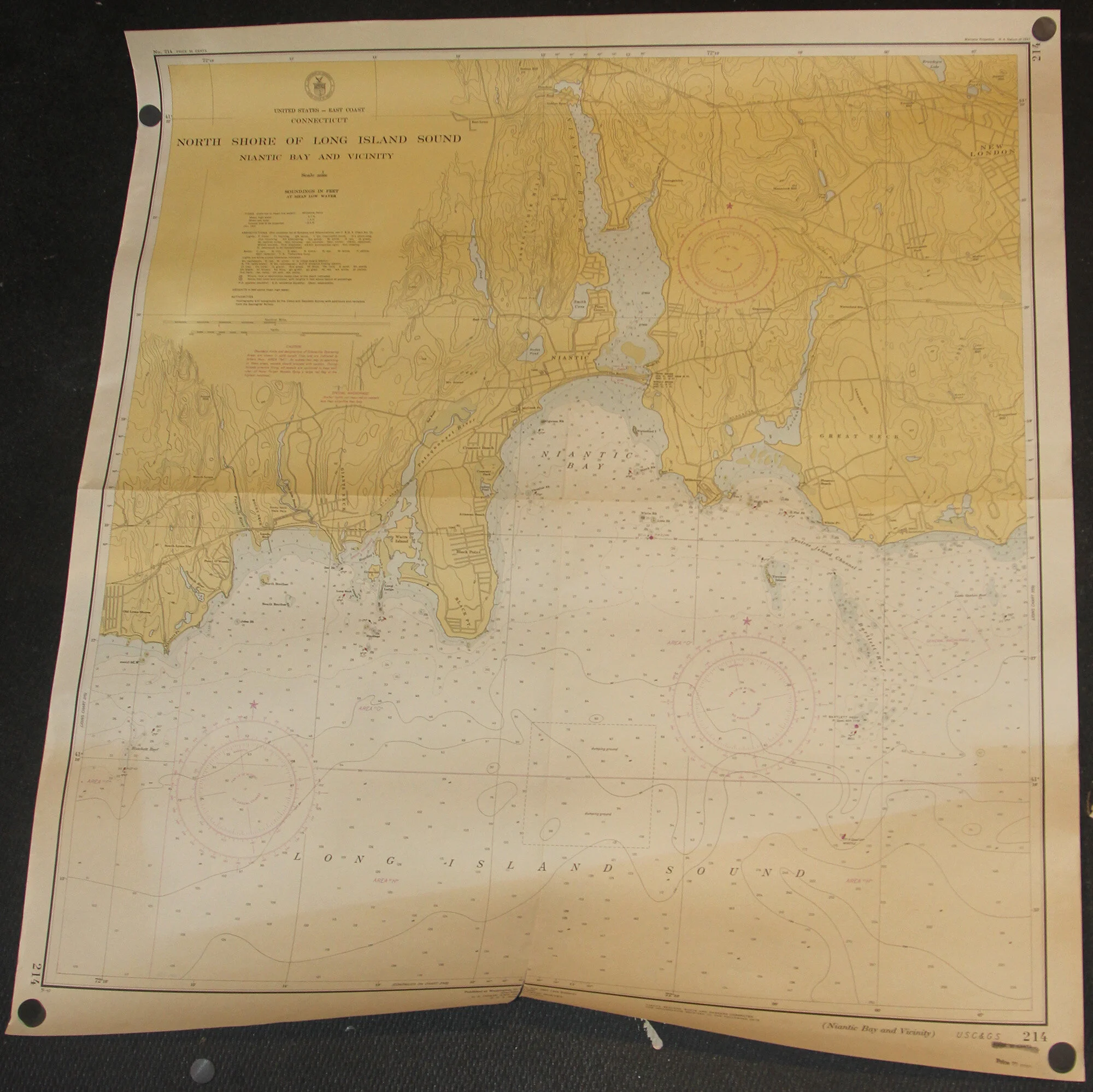 North Shore of Long Island Sound - Niantic Bay &amp; Vicinity 1