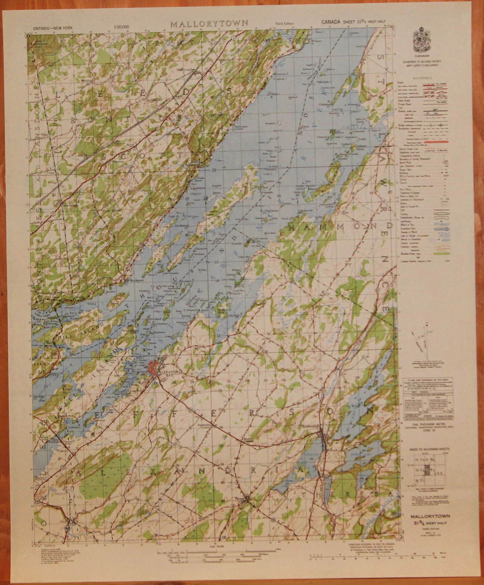 ONT NY - Mallorytown West 50k 1