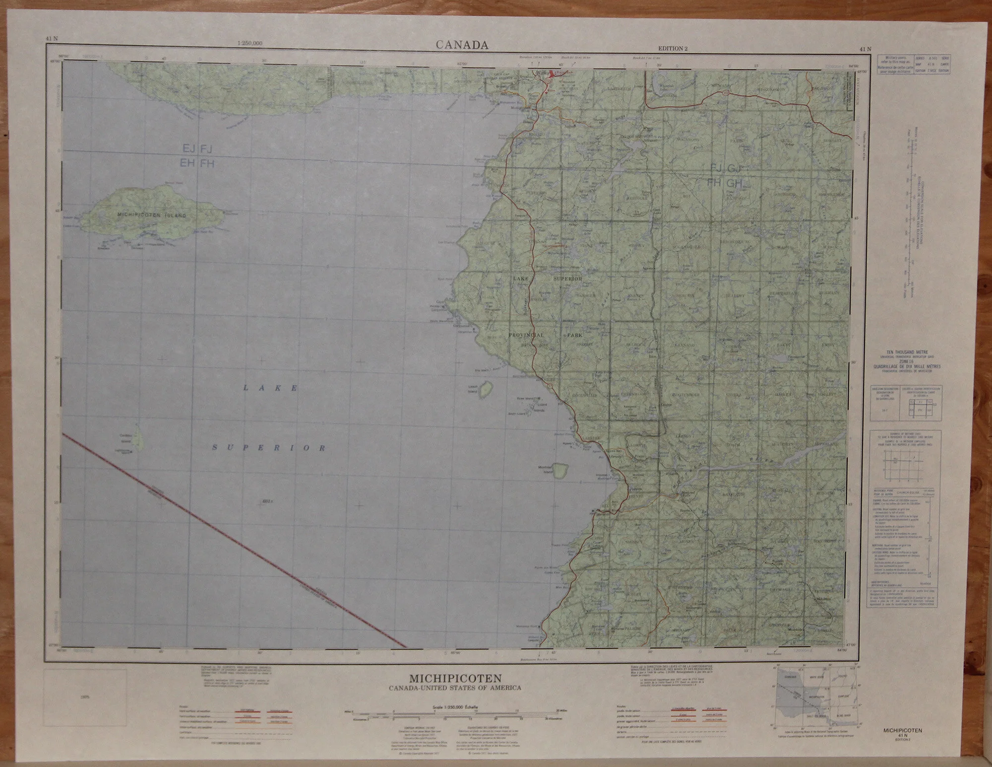 ONt MI - Michipicoten 250k 1