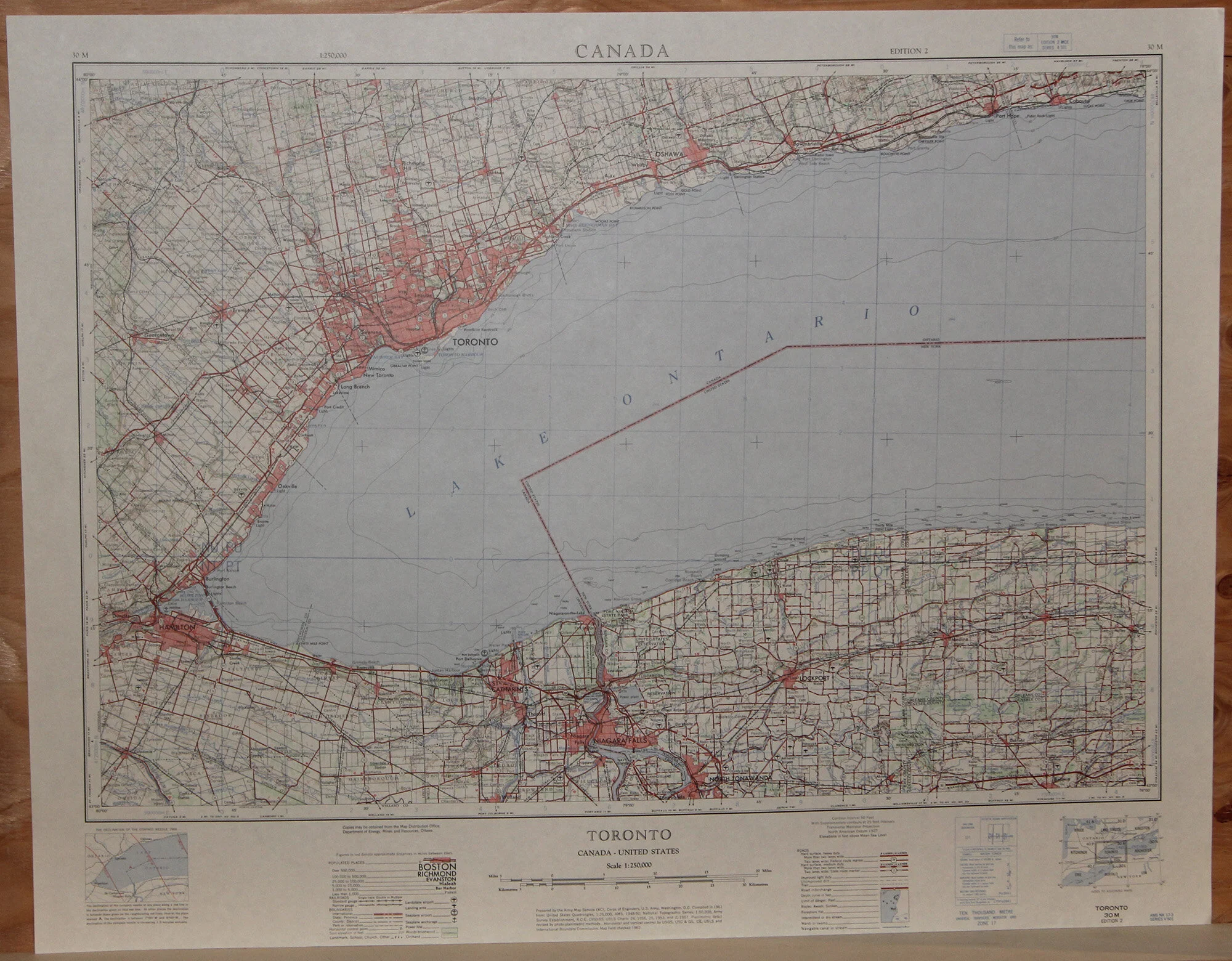 ONT NY - Toronto 250k 1