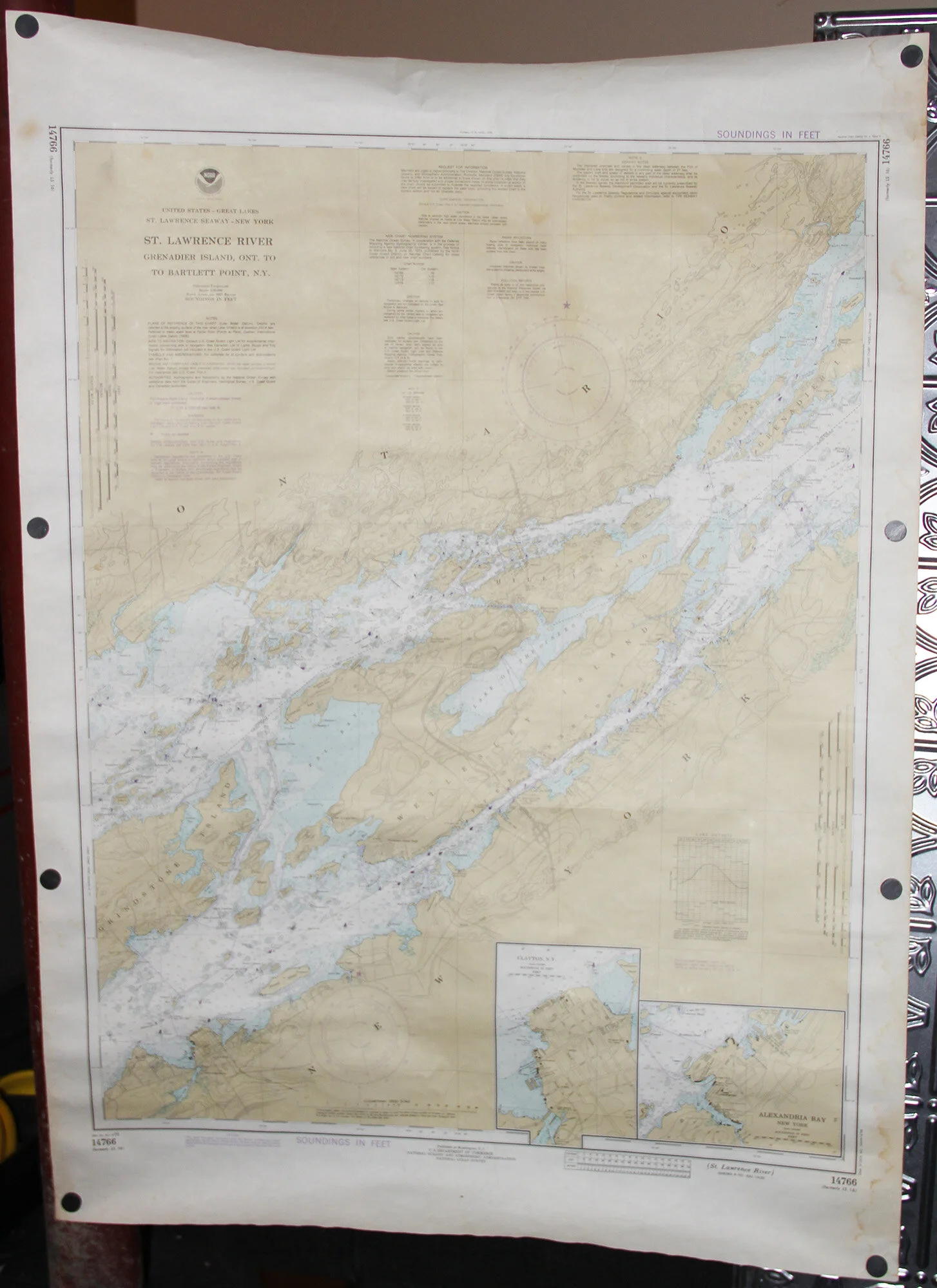 St. Lawrence River - Grenadier Island, ONT to Bartlett Point, NY 1