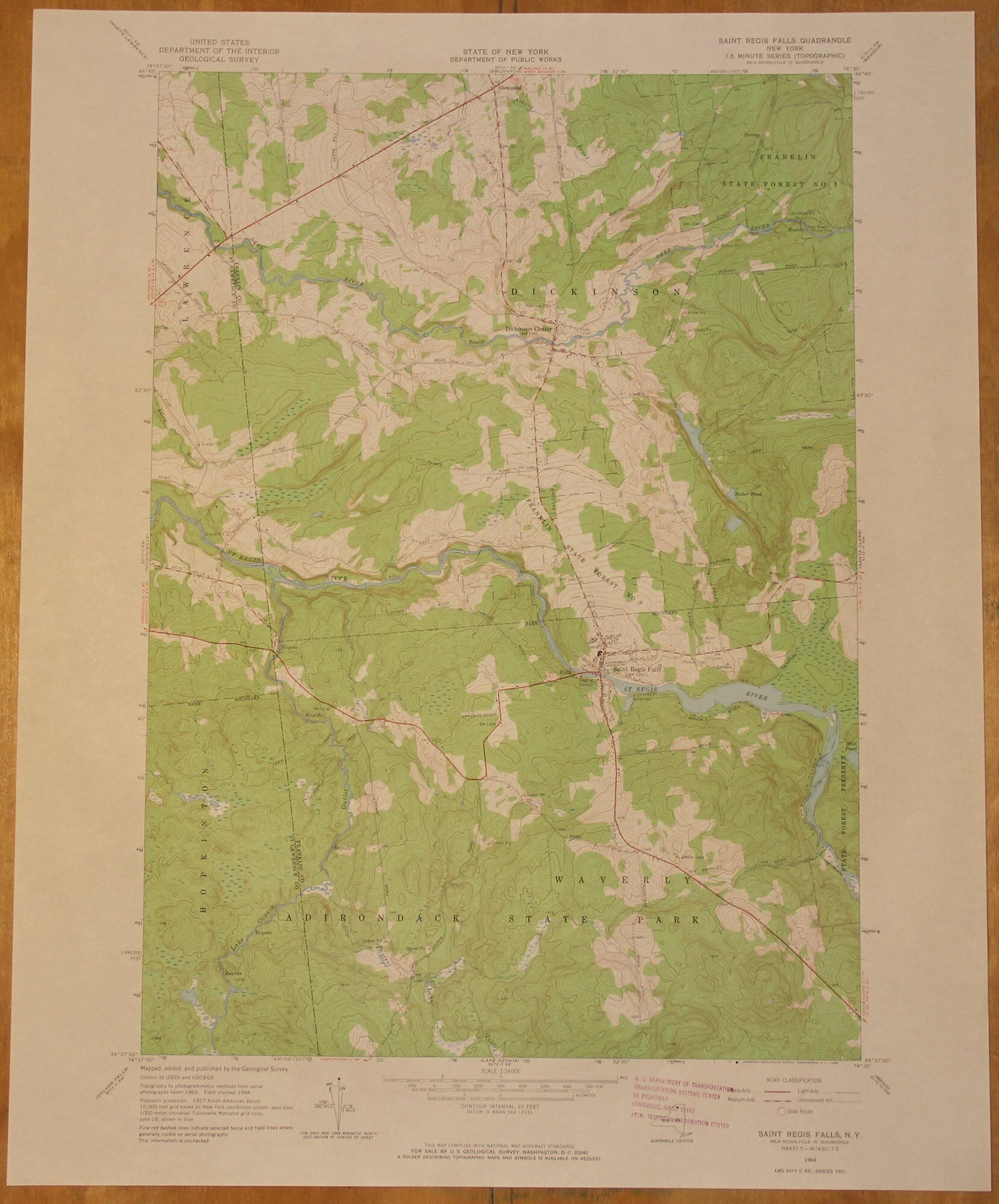 Saint Regis Falls NY 1