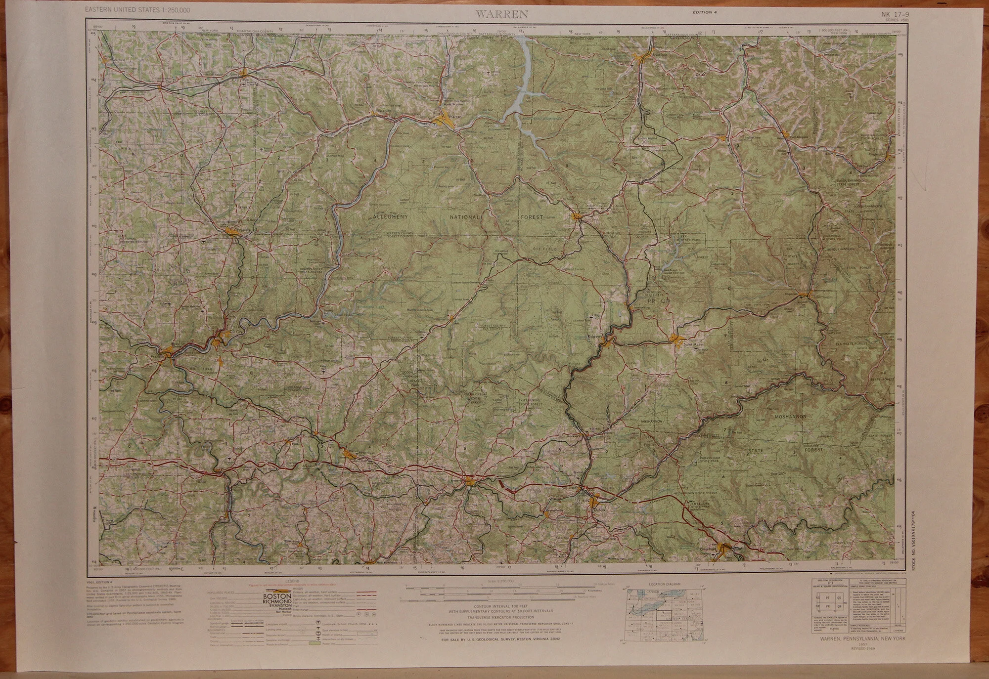 PA NY - Warren 250k 1