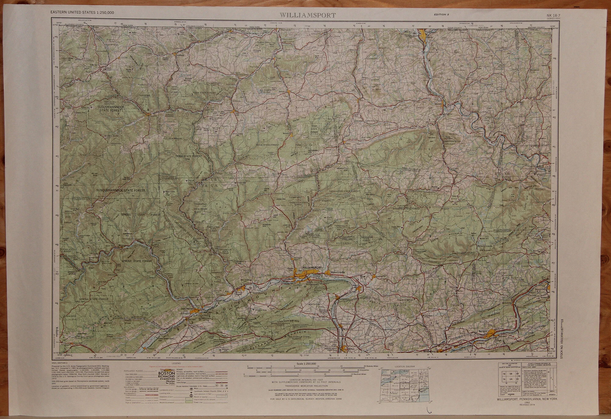 PA NY - Williamsport 250k 1