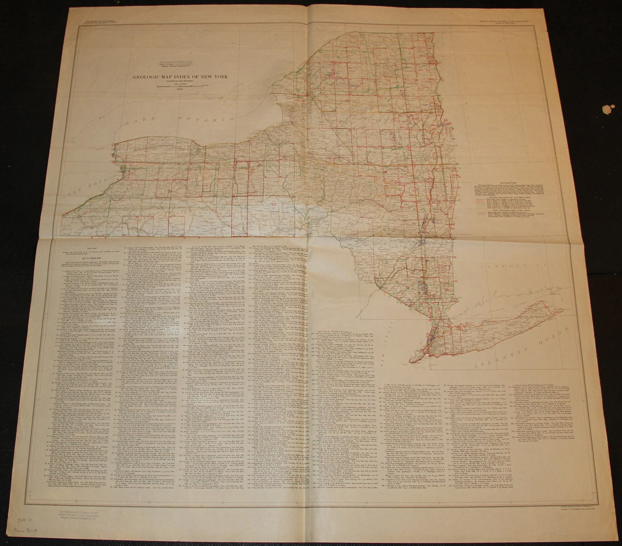 Geologic Map Index of New York 1